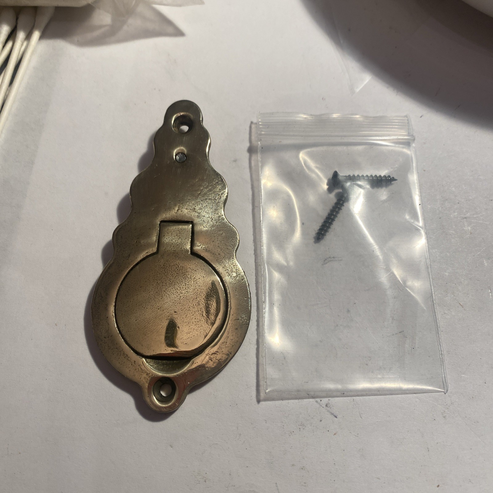 CVA Hawken Sidelock Muzzleloader Rifle Brass Patchbox With Screws