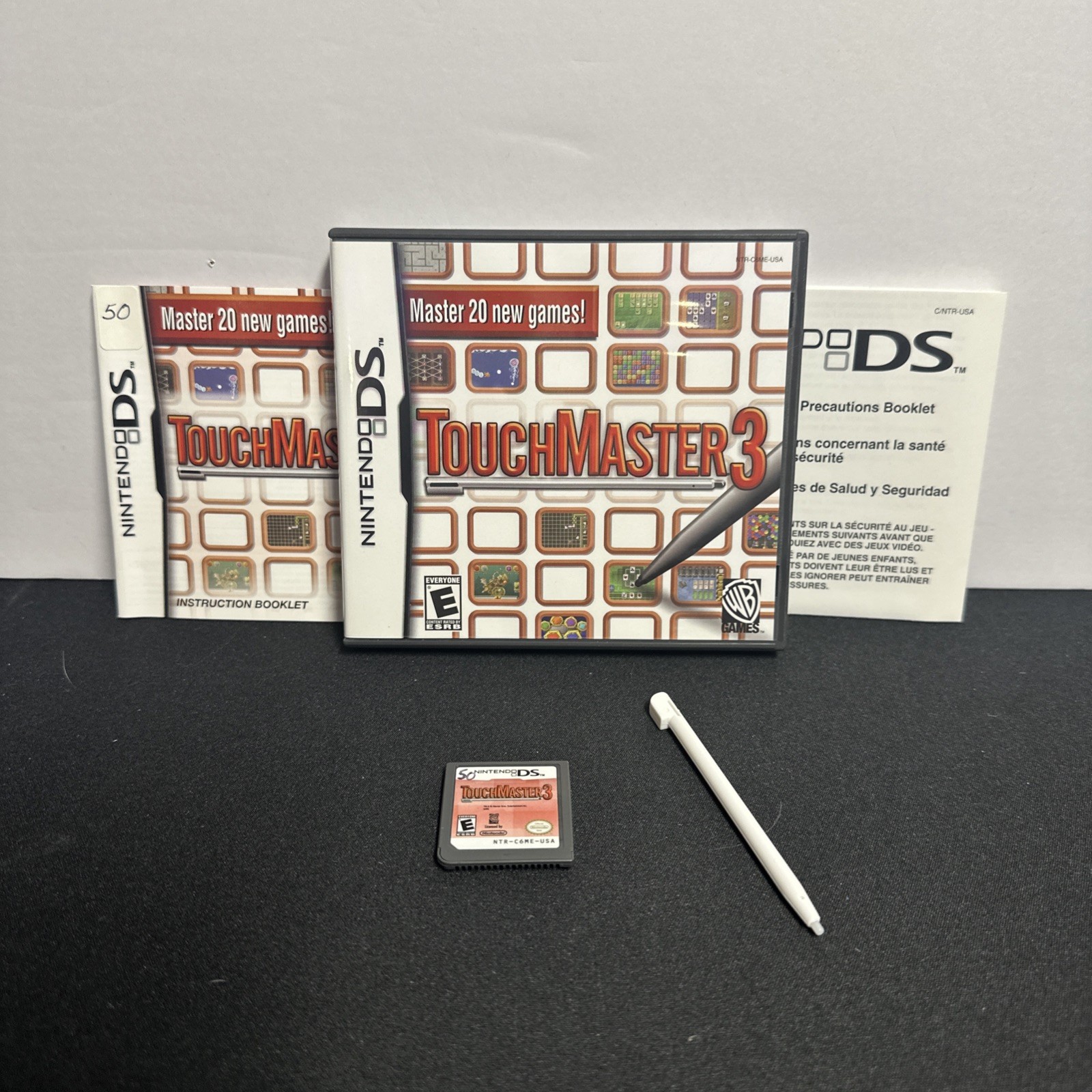 Nintendo, DS, Touchmaster 3, with pen