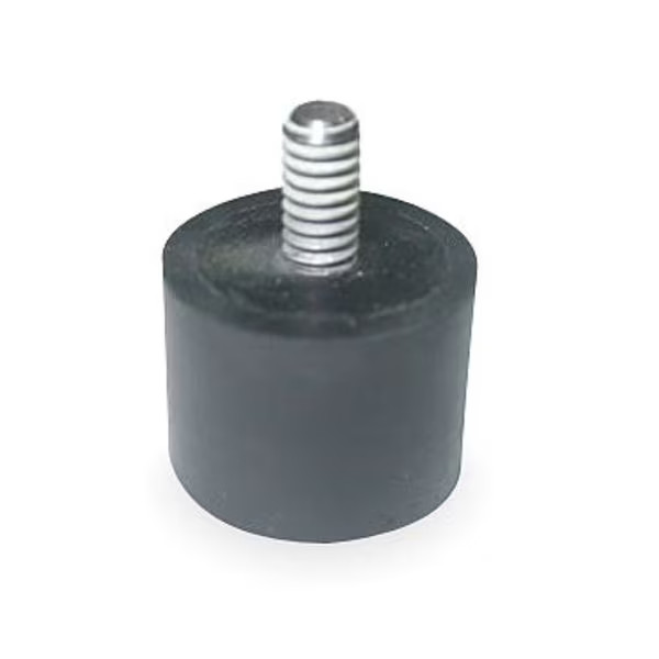 Manufacturer Varies Vibration Isolator, 20 Lb Max, 8-32, Height: 1/2 in 2NPE2