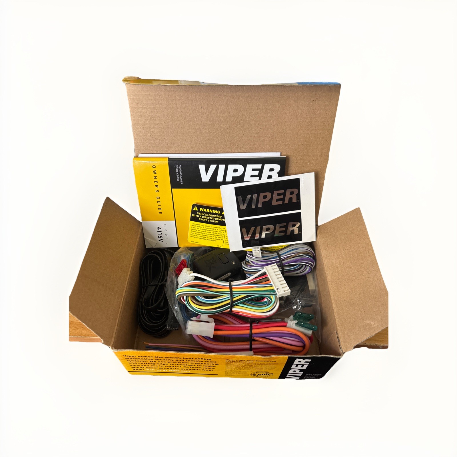 NEW Viper 4115V, 1-Way Remote Start System w/ TWO 1-Button Remotes