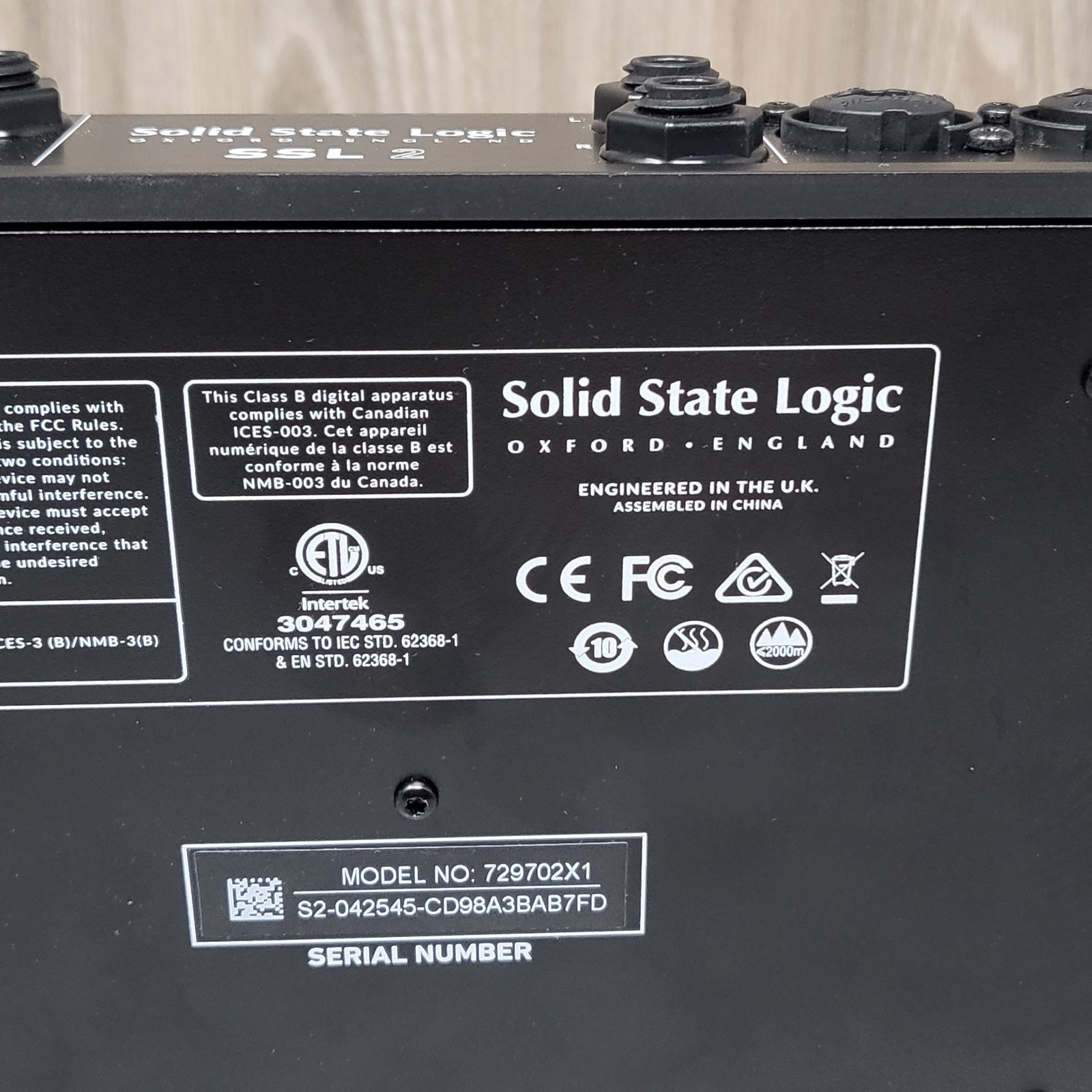 Solid State Logic SSL 2 USB Audio Interface 2-Channel w/ 4K Mode