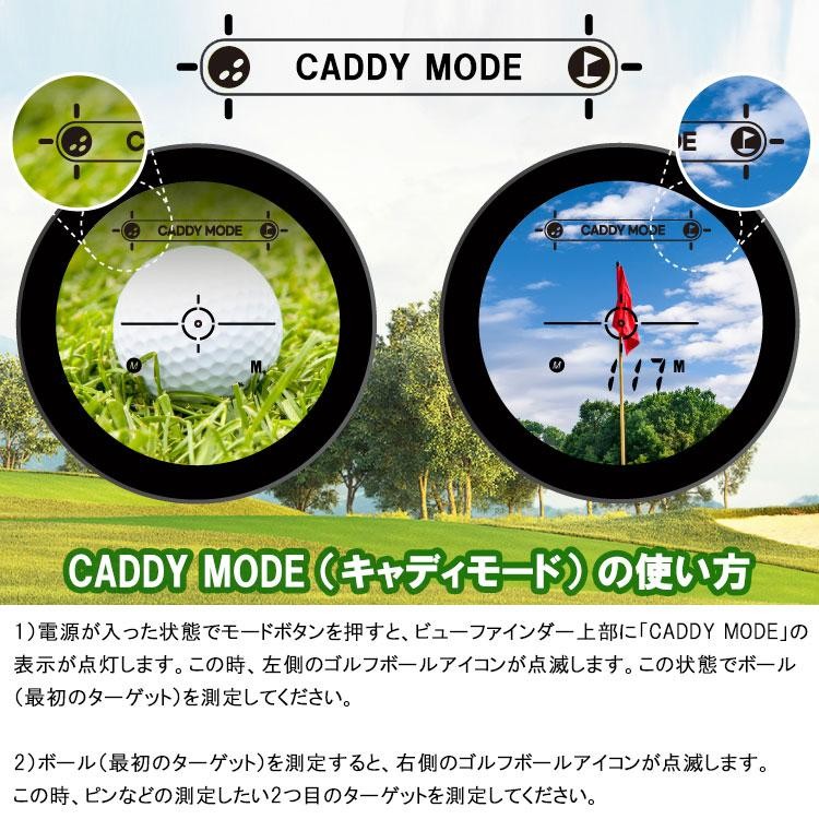 GOLFZON CaddyTalk Minion PLUS Black Golf Rangefinder 2025 w/ Caddy Mode