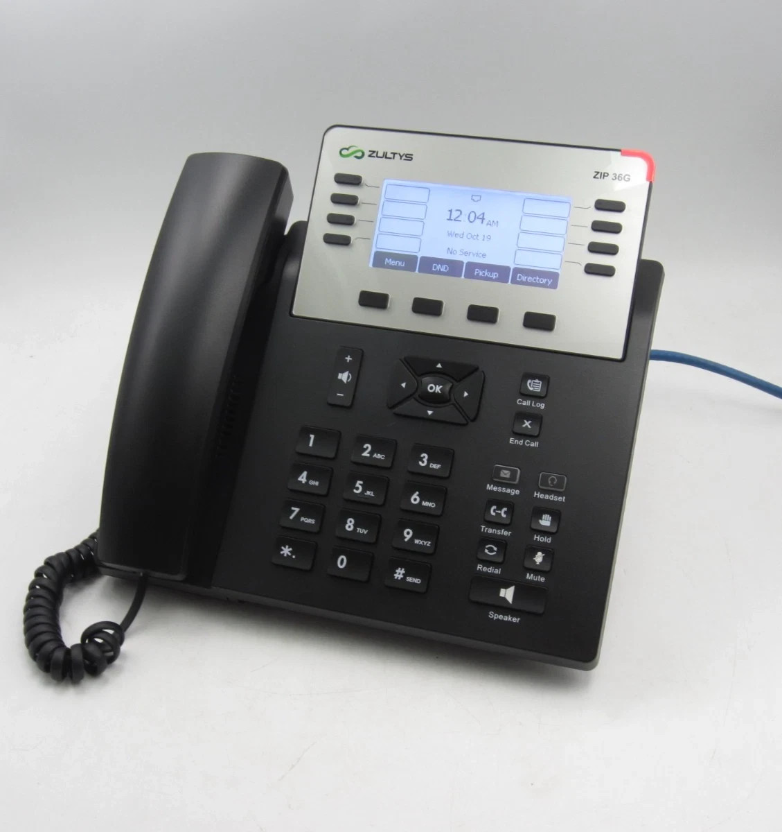 Zultys ZIP 36G VoIP IP Phone | Dual Gigabit | PoE | 36 Keys | SIP (20 in stock)