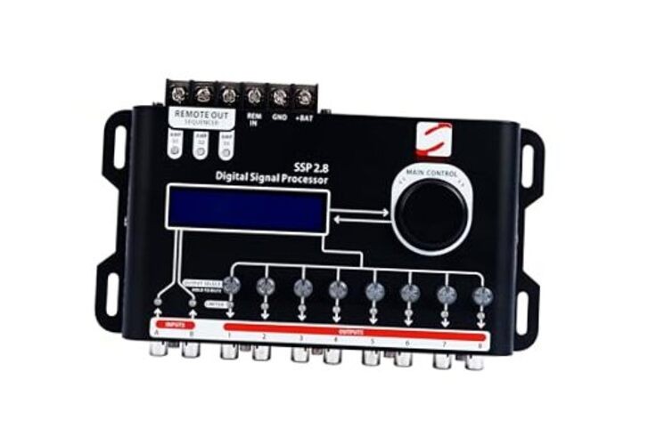 SSP 2.8 Digital Signal Processor & Equalizer – 15-Band 2 Input - 8 Output