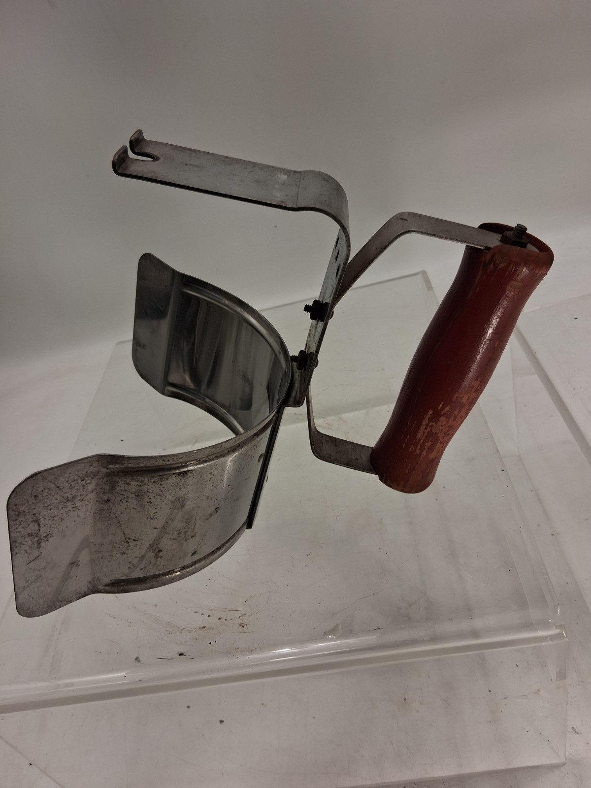 Vintage Coleman 200a Red Handled Lantern Reflector Heat Shield Only