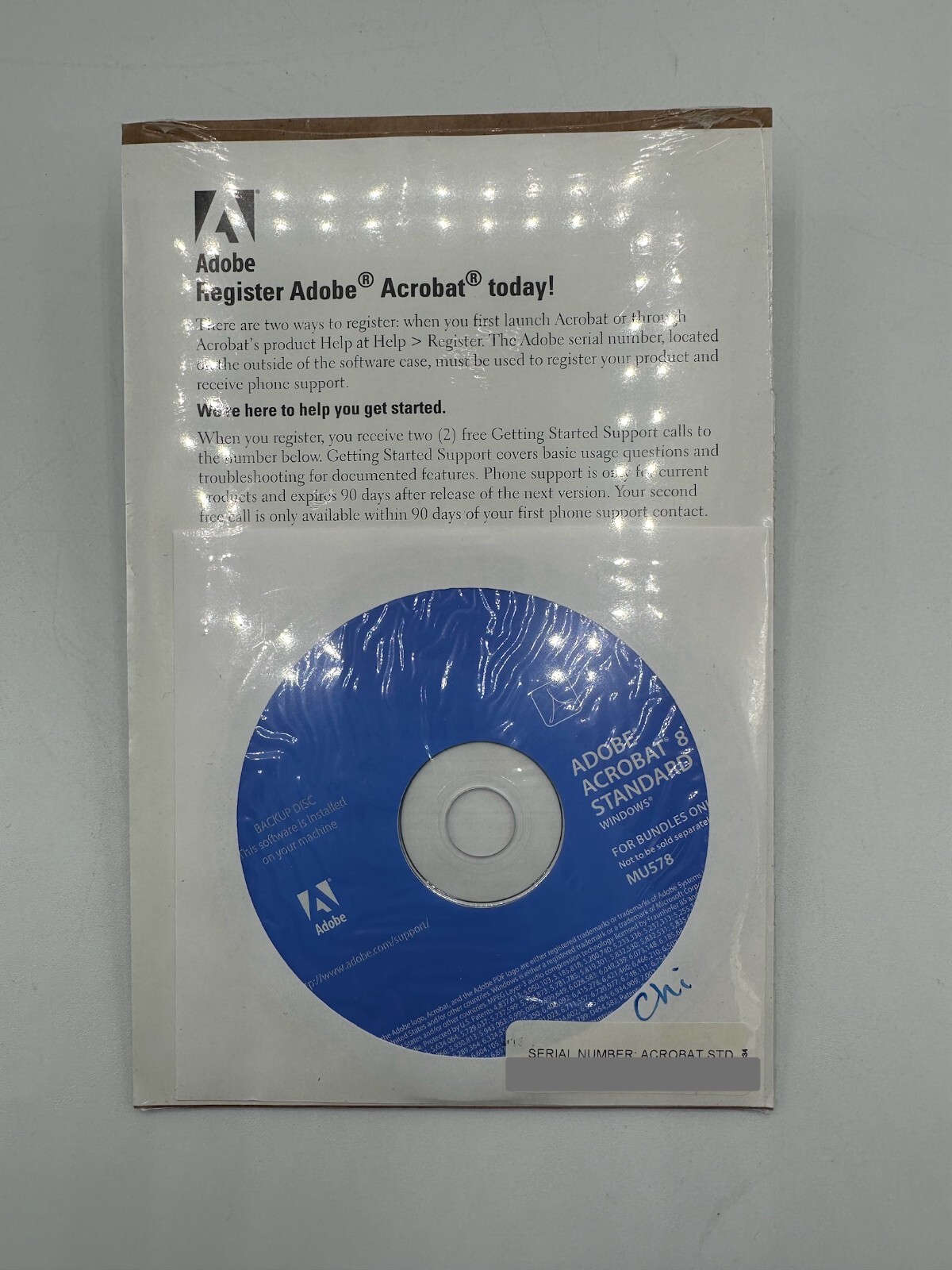 Adobe Acrobat 8 Standard for Windows w/ Serial Key