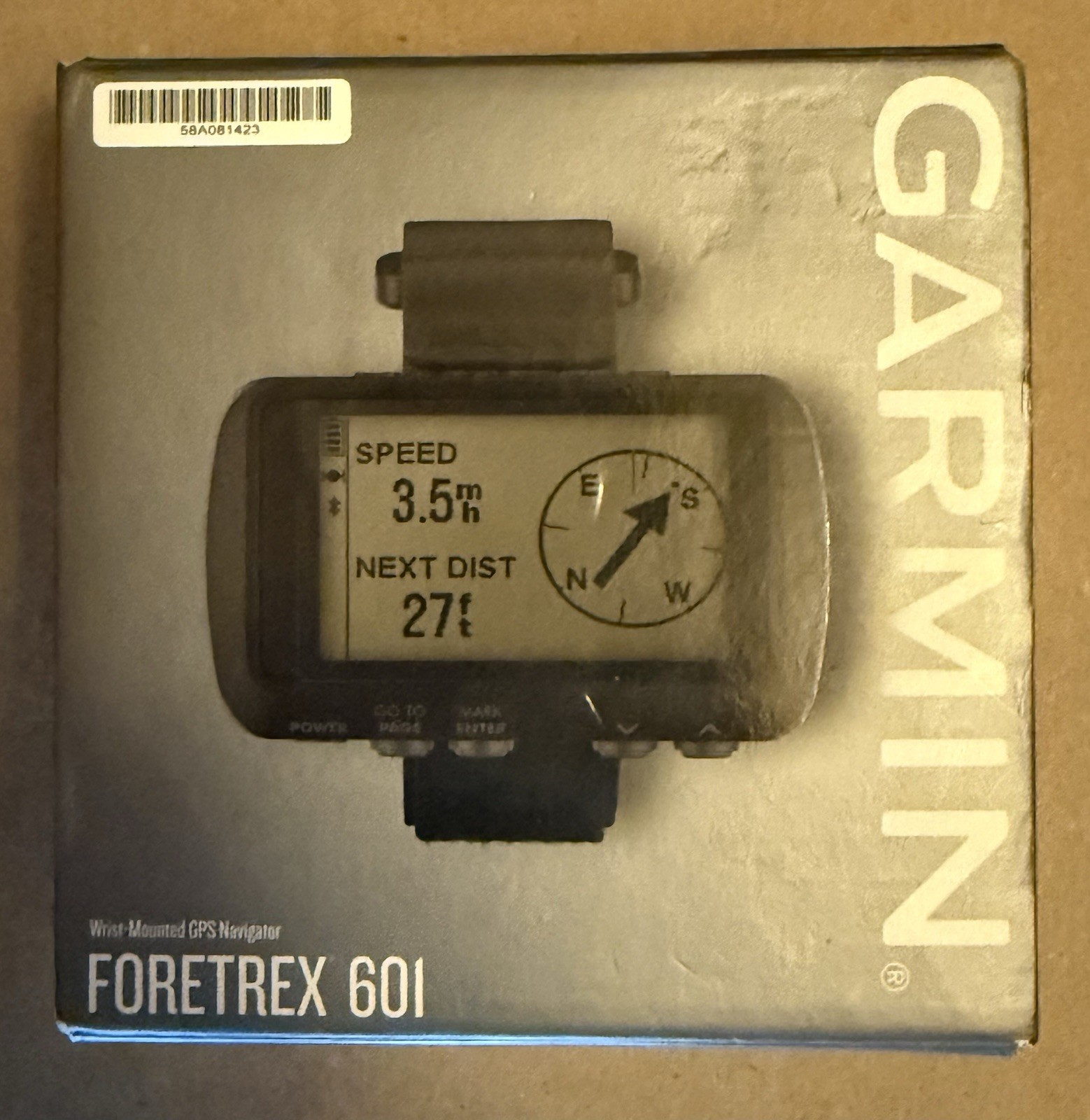 Garmin Foretrex 601 Wrist-Mounted GPS, 3-axis Compass, Altimeter, Bluetooth, Bl…