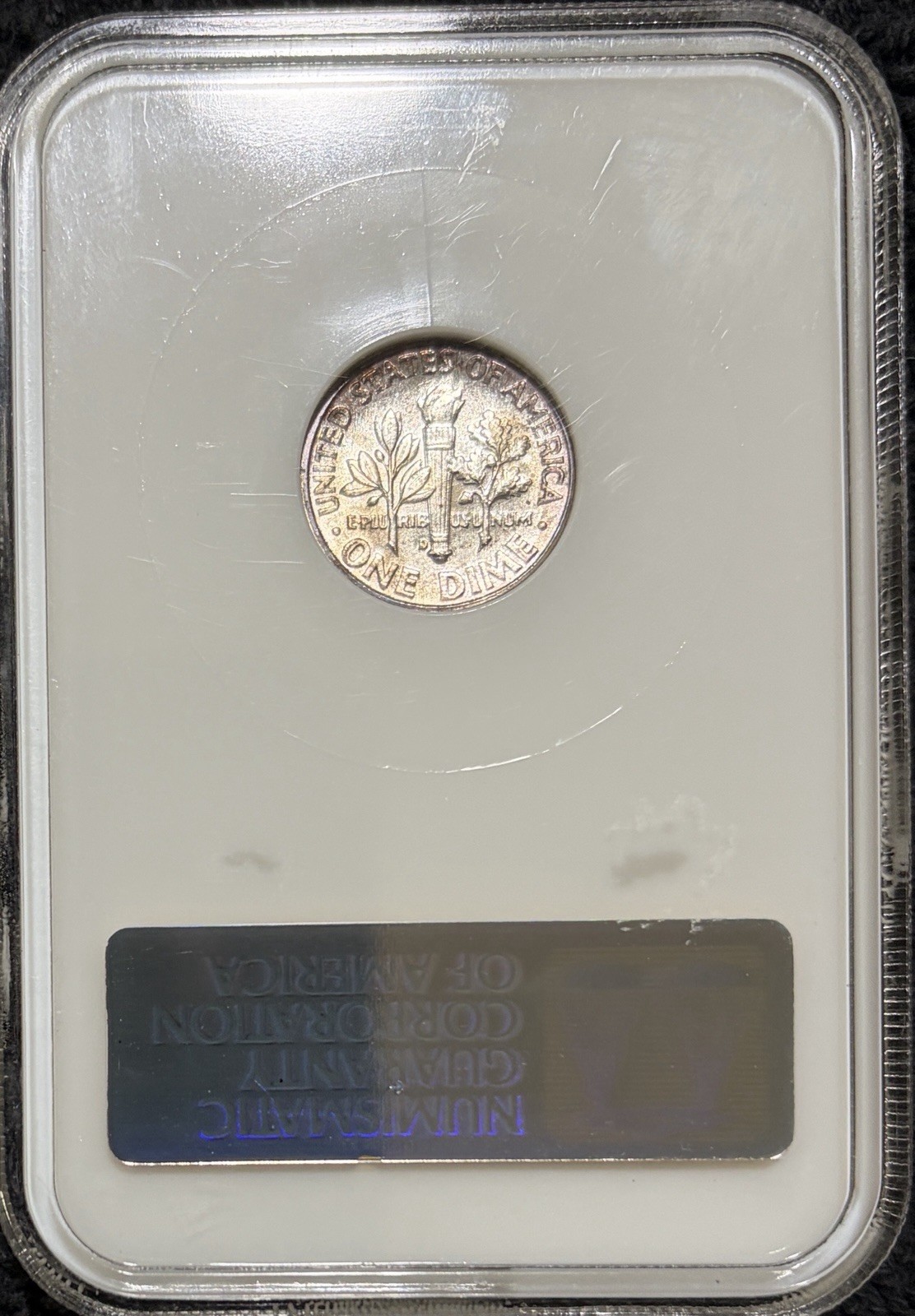 ⭐️1959-D Roosevelt Dime - NGC SAMPLE SLAB - Old Fatty -