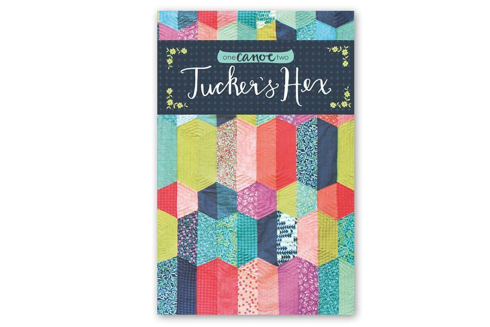 Quilt Pattern TUCKER'S HEX Moda - 2 Sizes ONE CANOE TWO Tucker Prairie