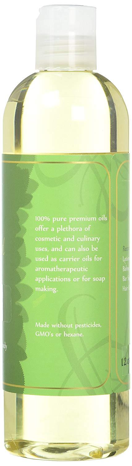 12 oz PREMIUM REFINED WHEAT GERM OIL NATURAL MOISTURIZER FOR BEAUTIFUL HAIR SKIN