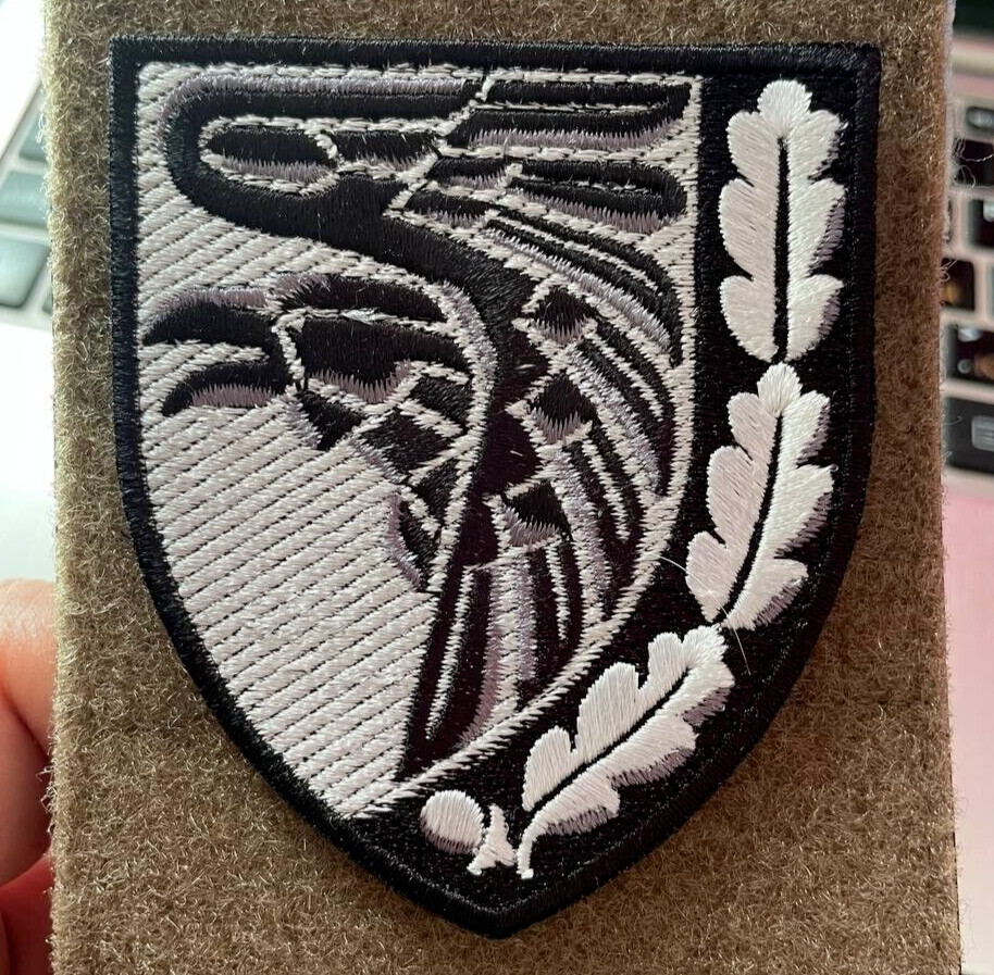 Ukrainian Morale Patch 93rd Separate Mechanized Brigade Chevron Textile