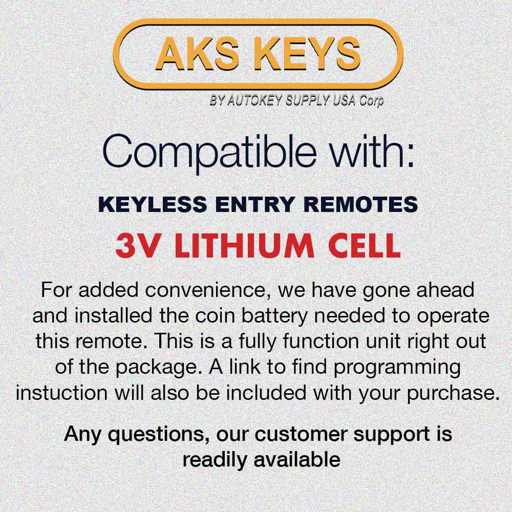 2 Remote Smart Emergency Key Insert Blade High Security Replacement for Honda