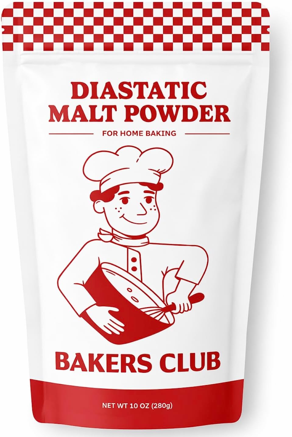 Bakers Club Artisan Diastatic Malt Powder 10oz - Enhance Flavor, Crust, Rise,