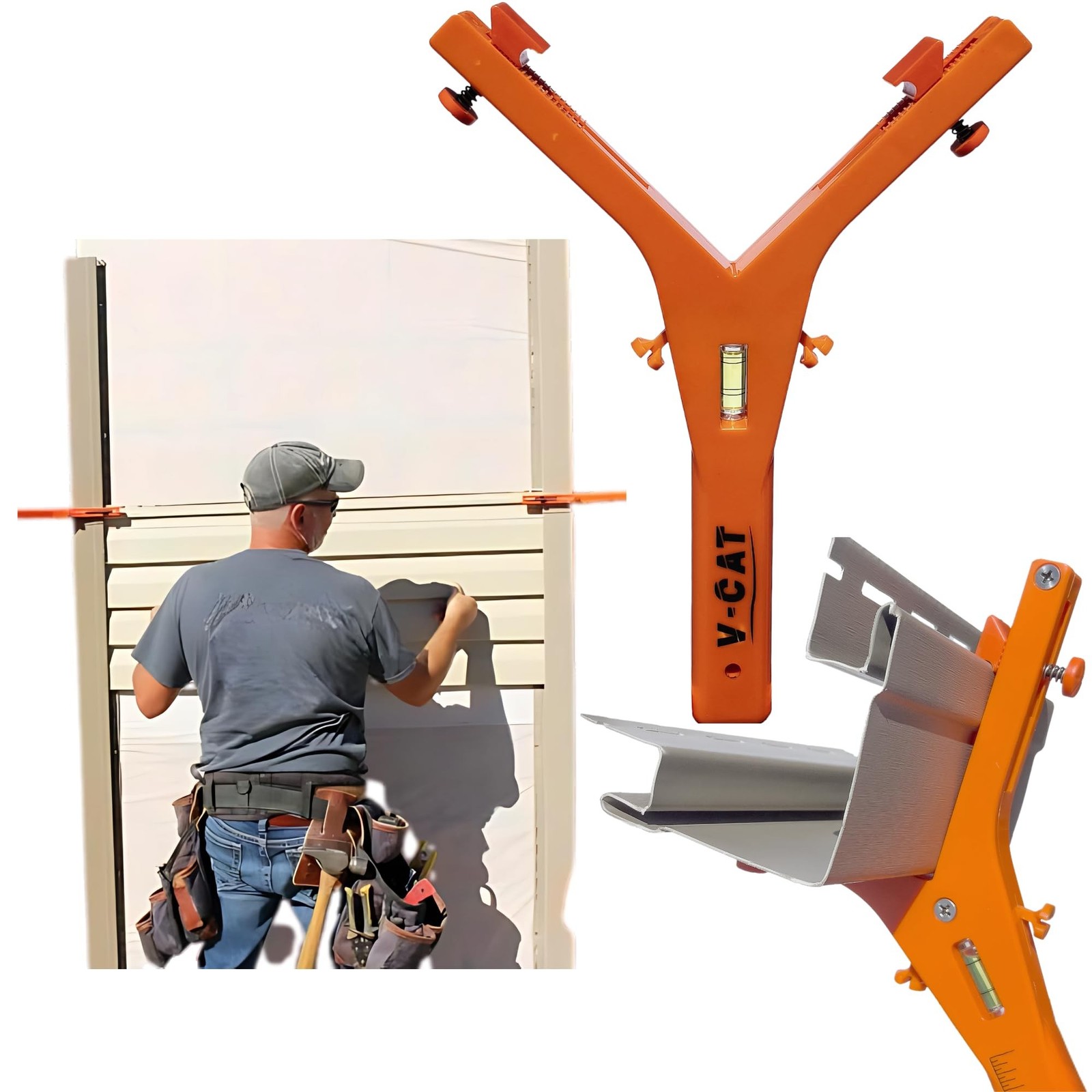 VCAT – Vinyl Siding Installation Tool | Ensures Straight, Even Siding in H