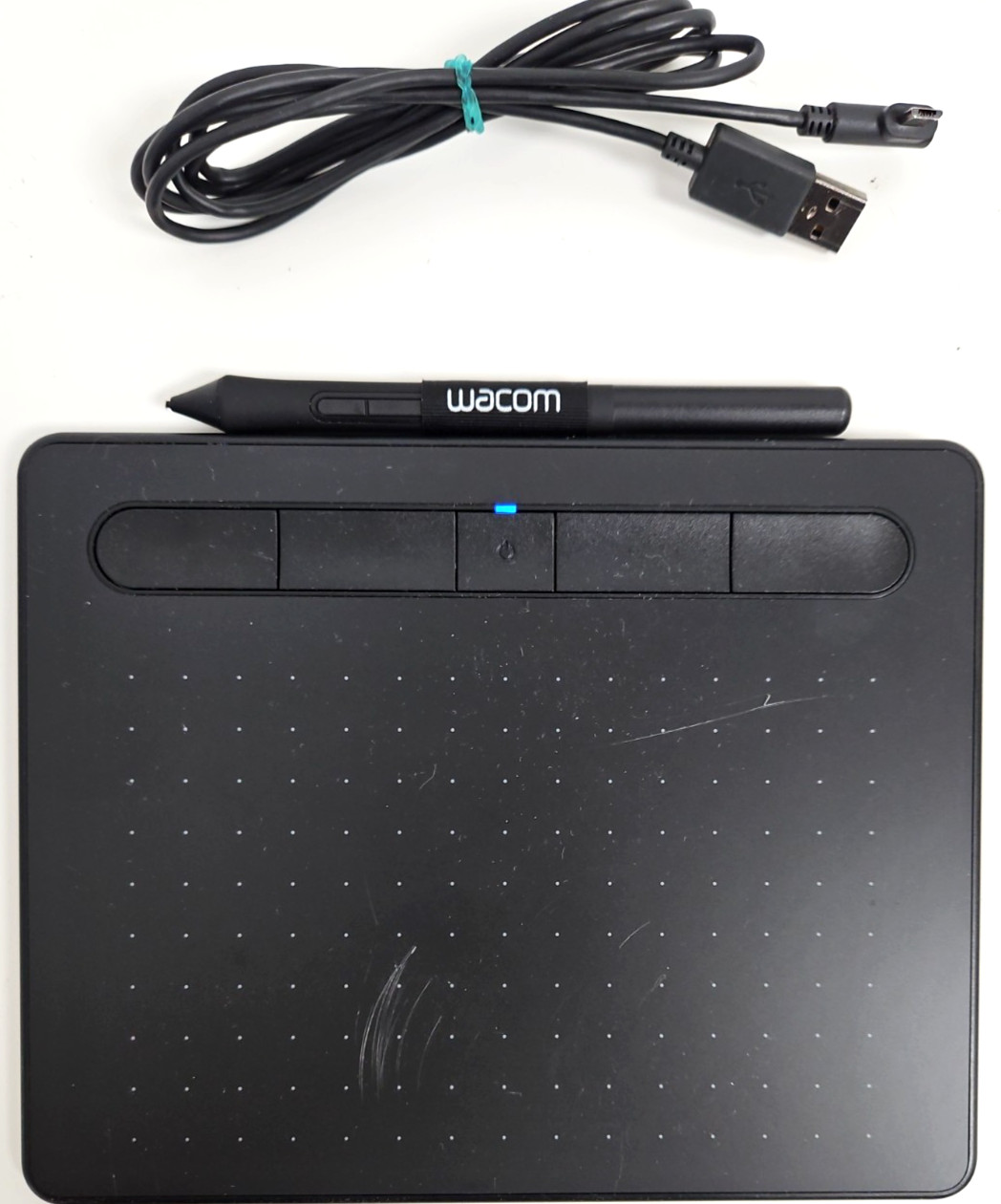 Wacom Intuos Small Bluetooth Graphics Tablet CTL-4100WL Includes Pen, Charger