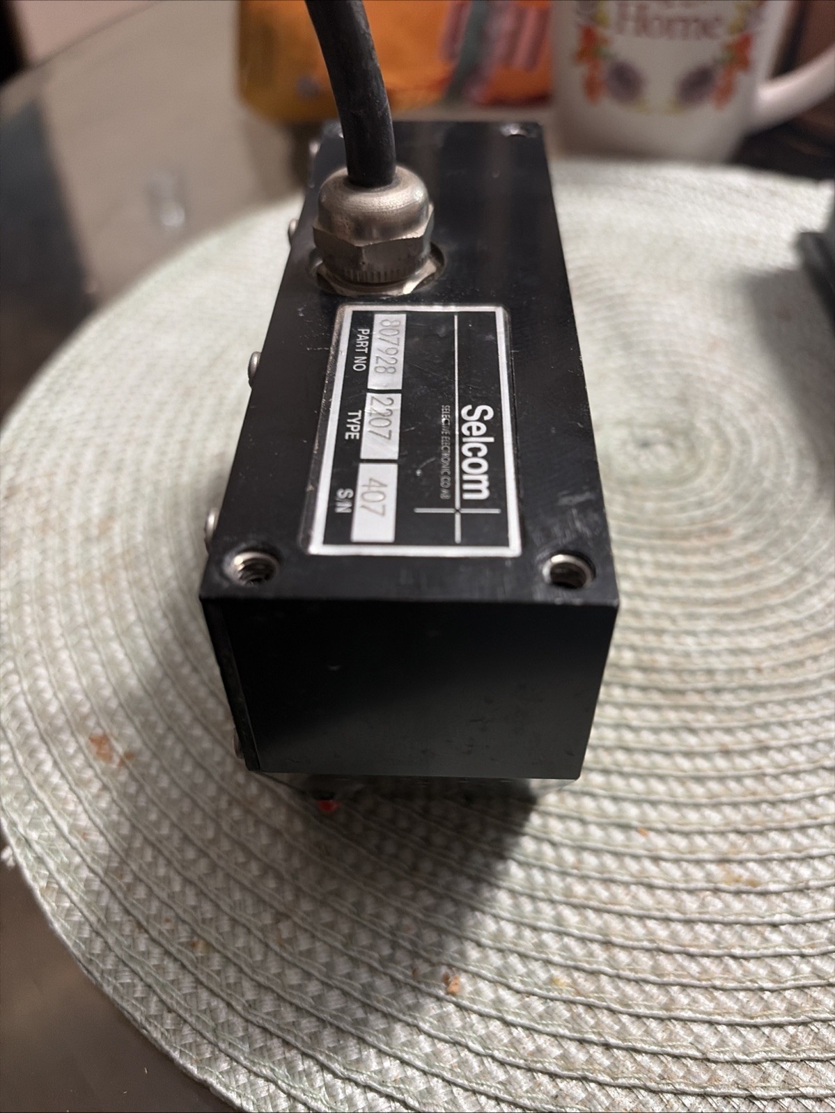 LMI Selcom Part No 807928 Laser sensor. Selective Electronic Co AB