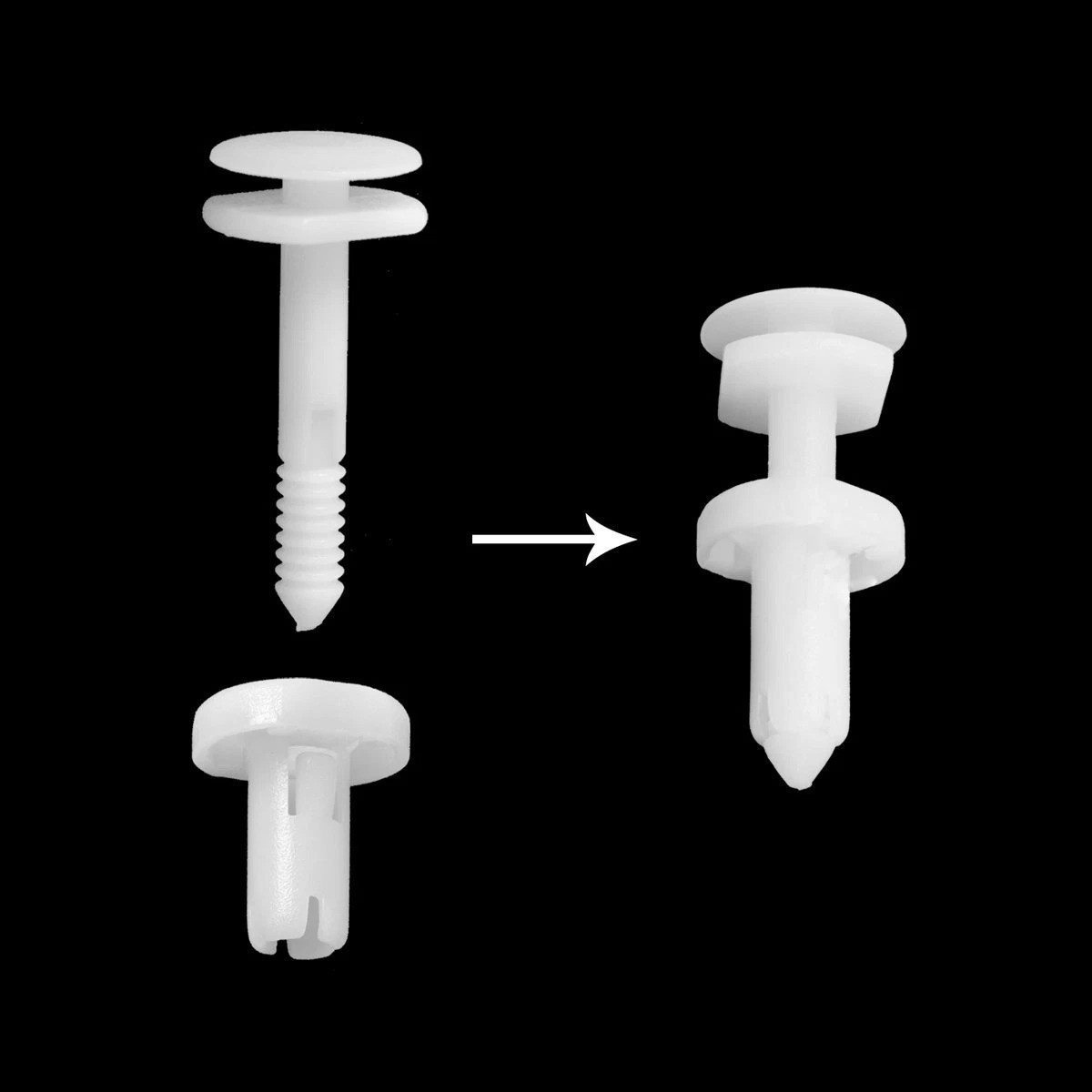 50 Pcs Car Door Panel Retainer Clips Replacement for GM 15960325