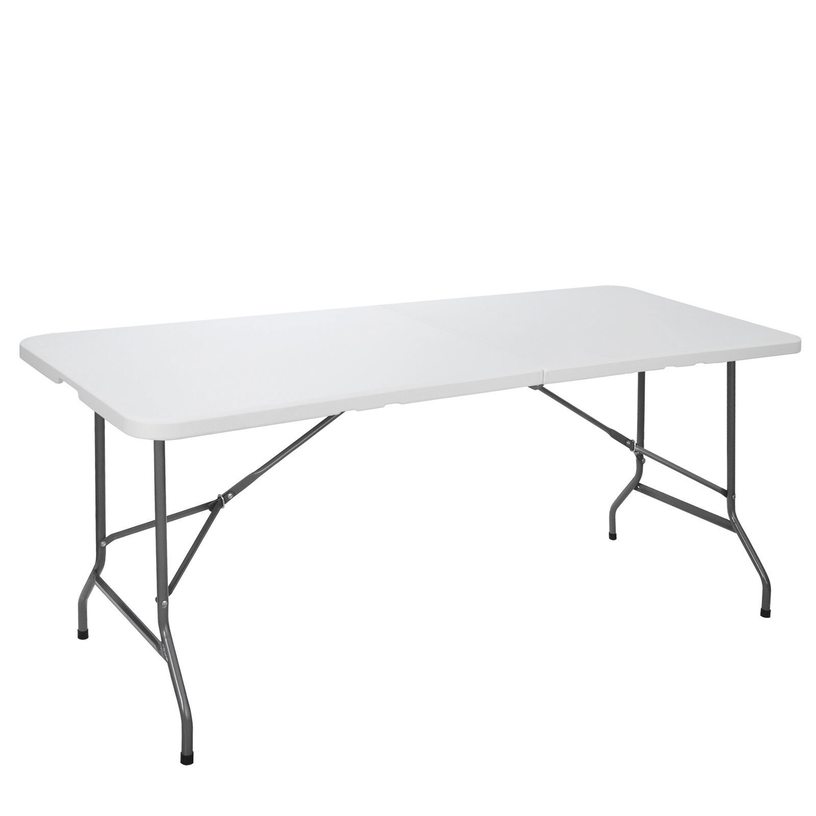 2PCS 6ft Folding Table Portable Indoor Outdoor Picnic Party Camping Tables