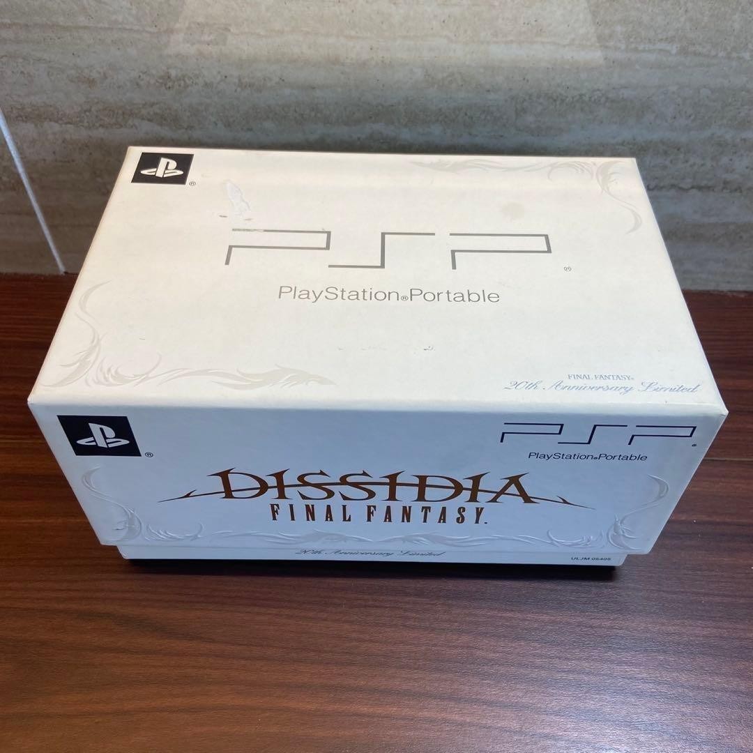 PSP-3000 DISSIDIA FINAL FANTASY 20th Anniversary Limited Console w/Box (Unused)