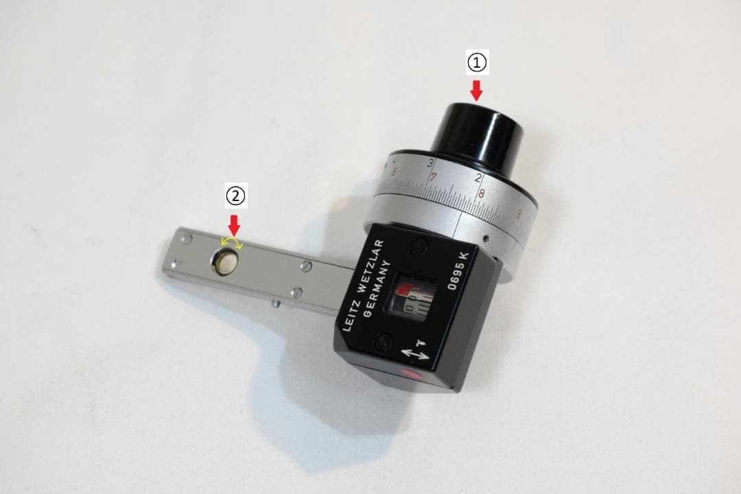 Ernst Leitz Tilting Compensator 0-5 Lambda Polarizing Microscope Accessory