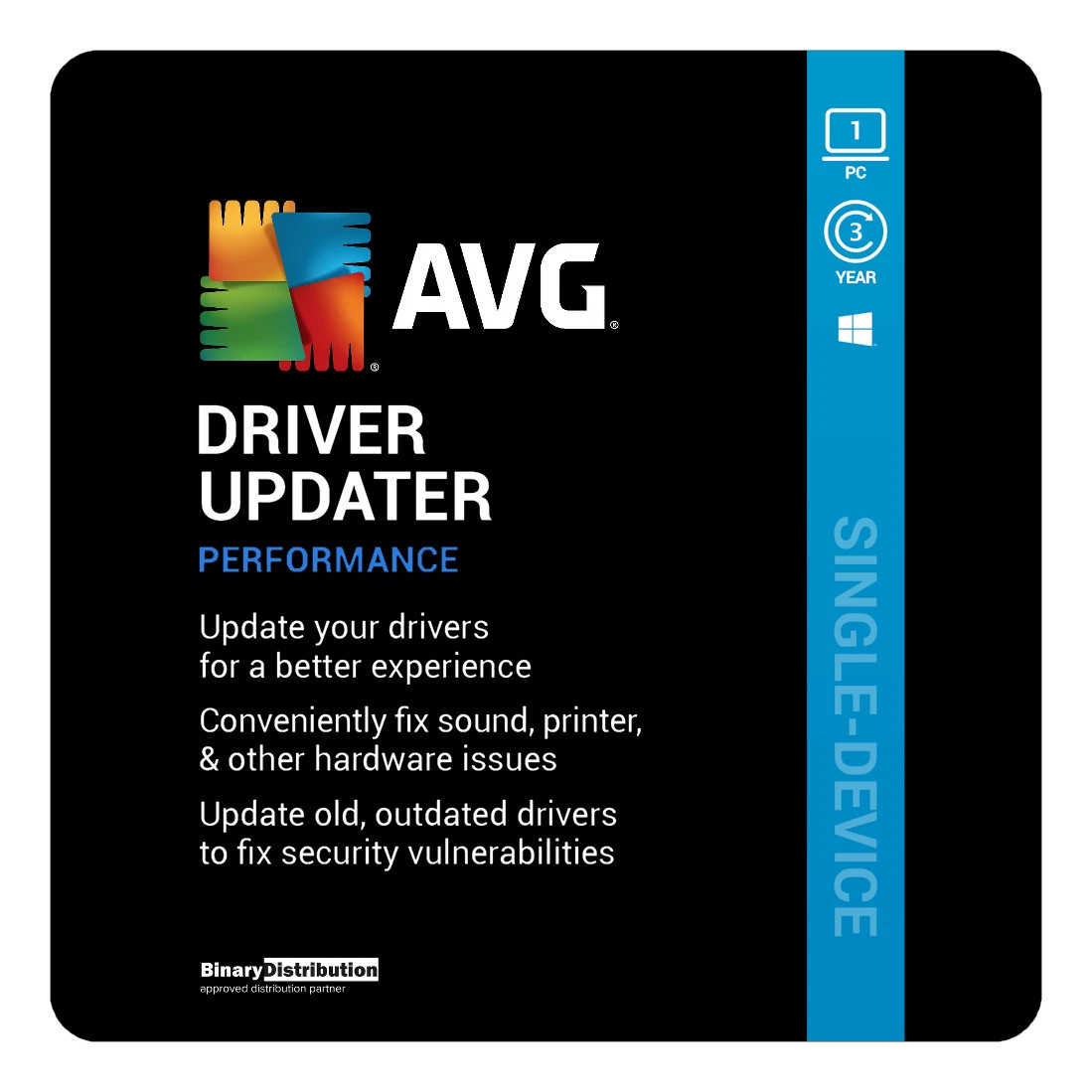 AVG Driver Updater 2026 - 1 PC - 3 Years - Update PC Drivers Fast [Download]