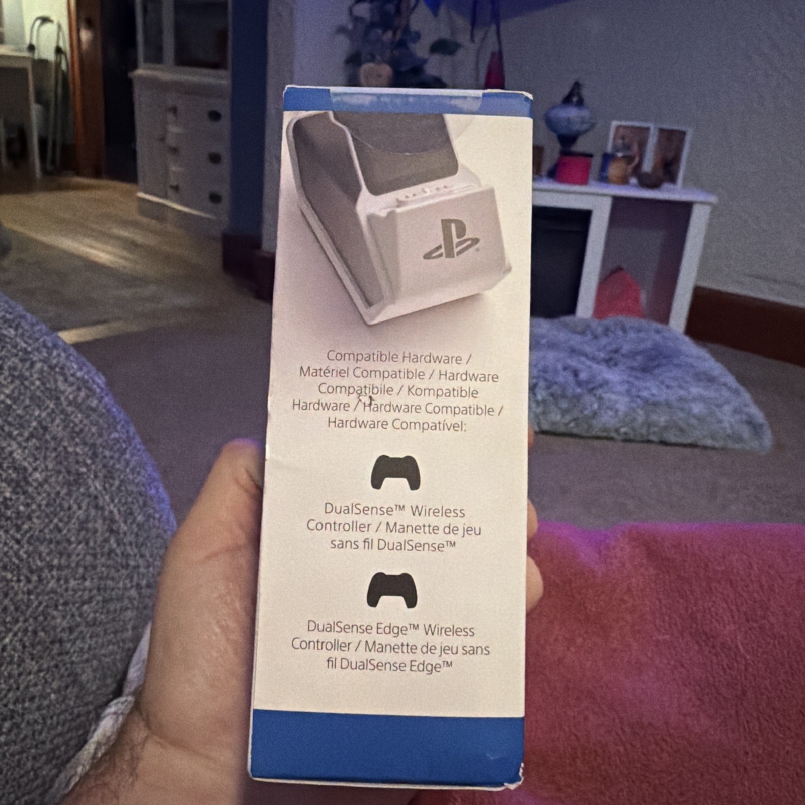 PowerA Solo Charging Dock for PS5 DualSense Controller, Wired White/Black