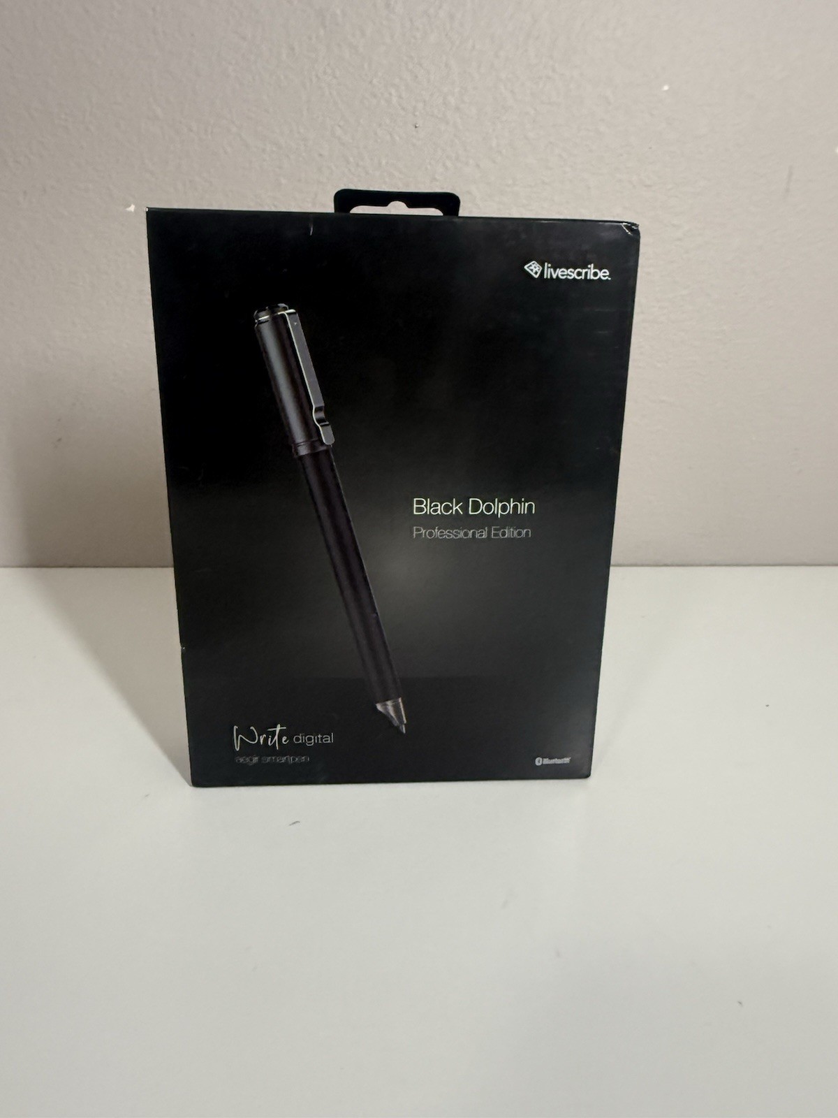 Livescribe Aegir Smartpen Black Daulphin Professional Edition With Lined Journal