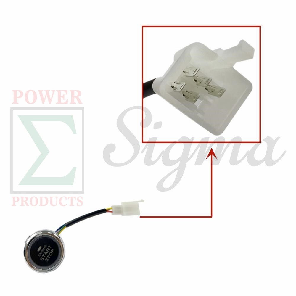 Engine Start Stop Push Button for Westinghouse Generator WGen5300 WGen5300c