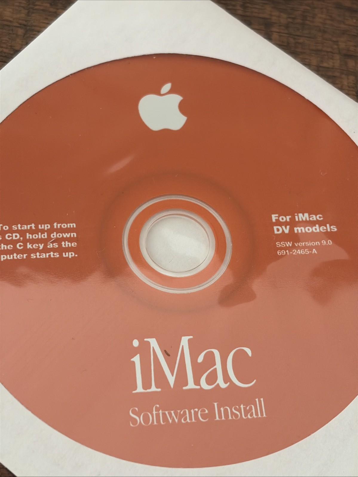 Vintage Apple iMac DV Software Package, Software Install & Restore CDs, More