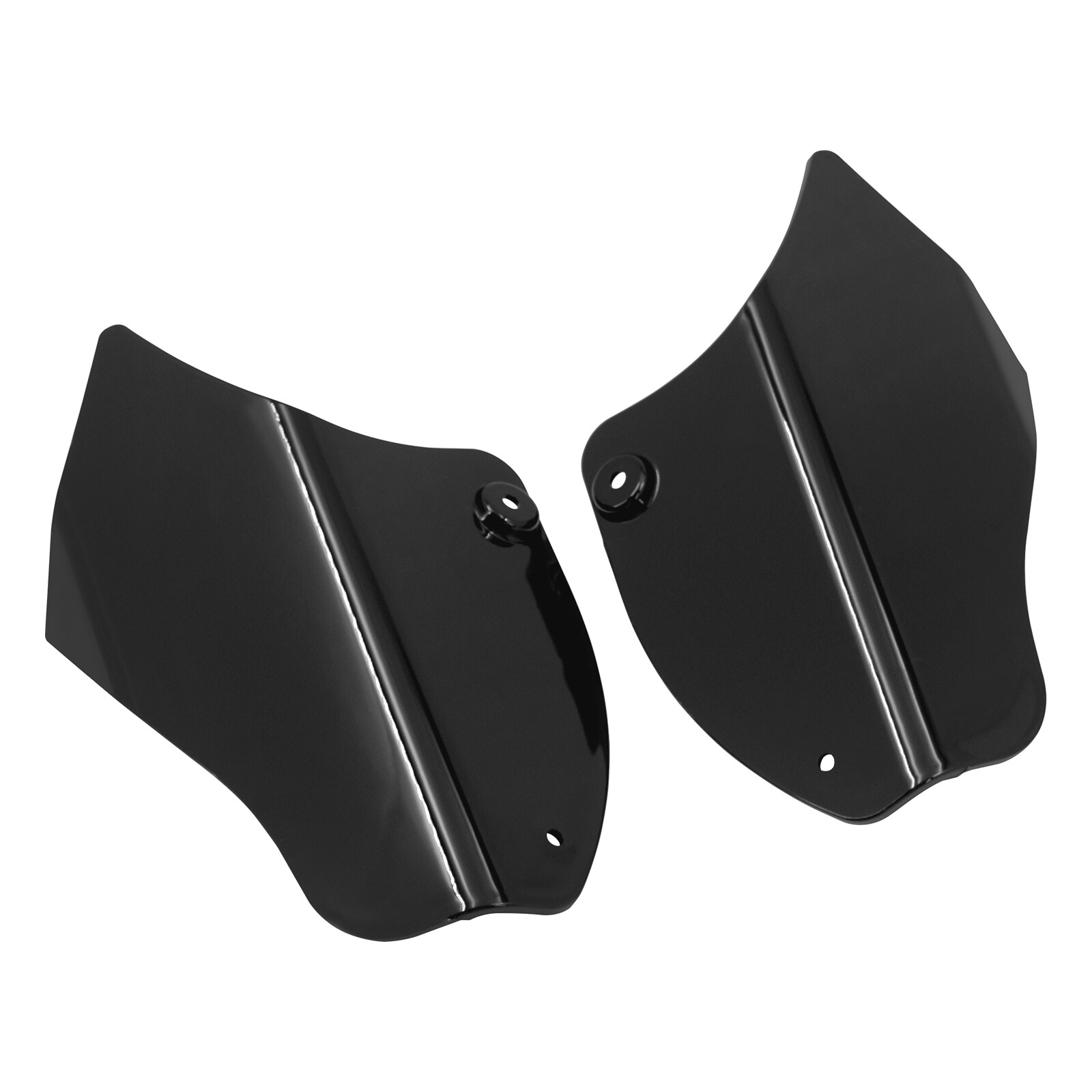 Mid-Frame Air Deflector Heat Shield Fit For Harley Softail 2000 - 2017 Fatboy