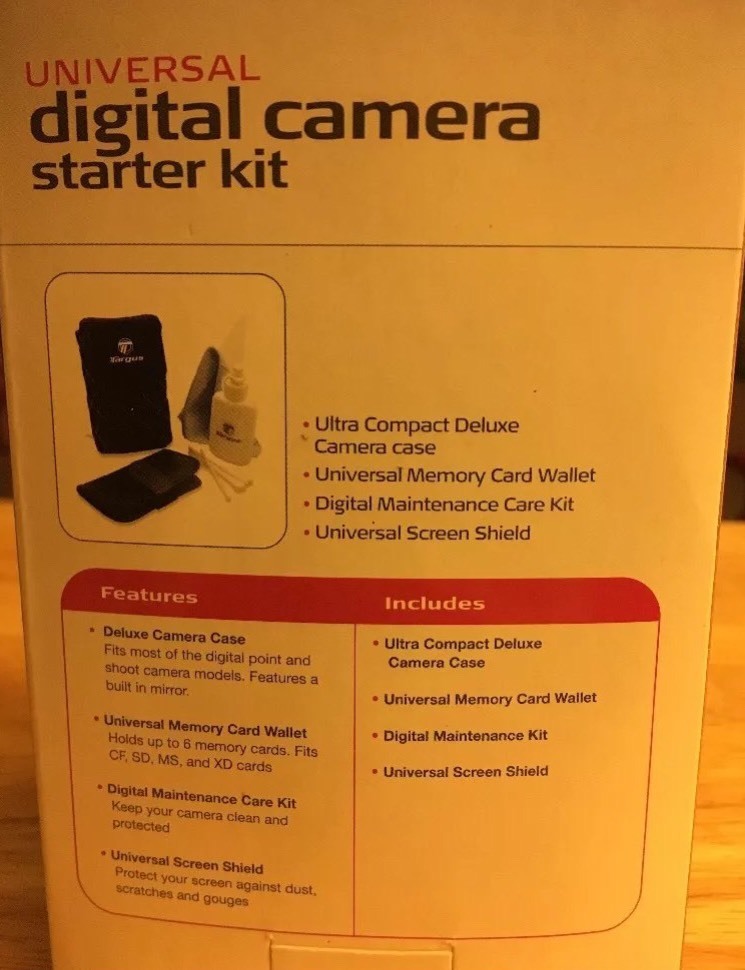 *New* Universal Digital Camera Starter Kit