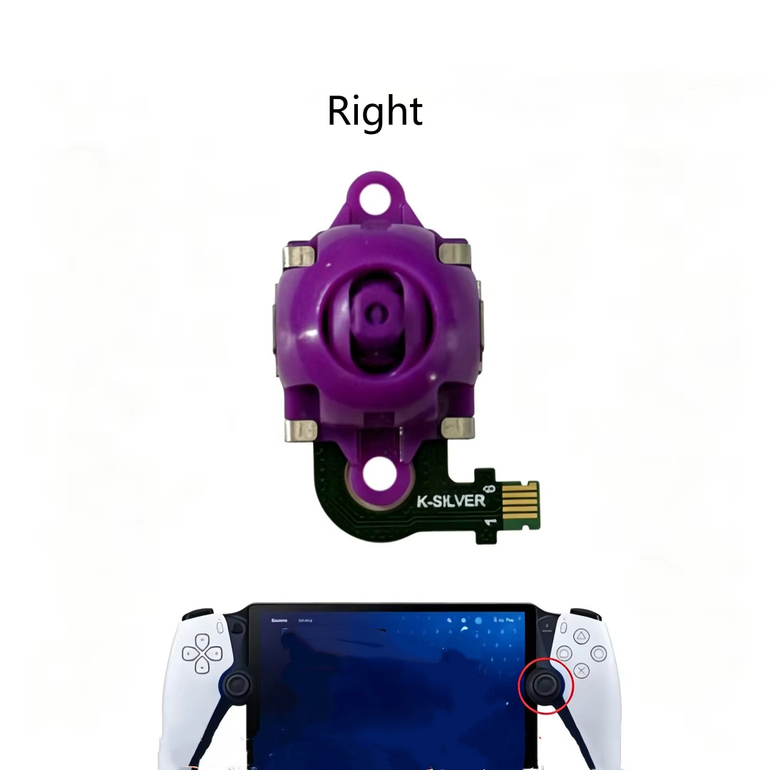 1Pair Hall Effect TMR Joystick for PS5 Portal for PSVR2 Capacitive Thumb Stick