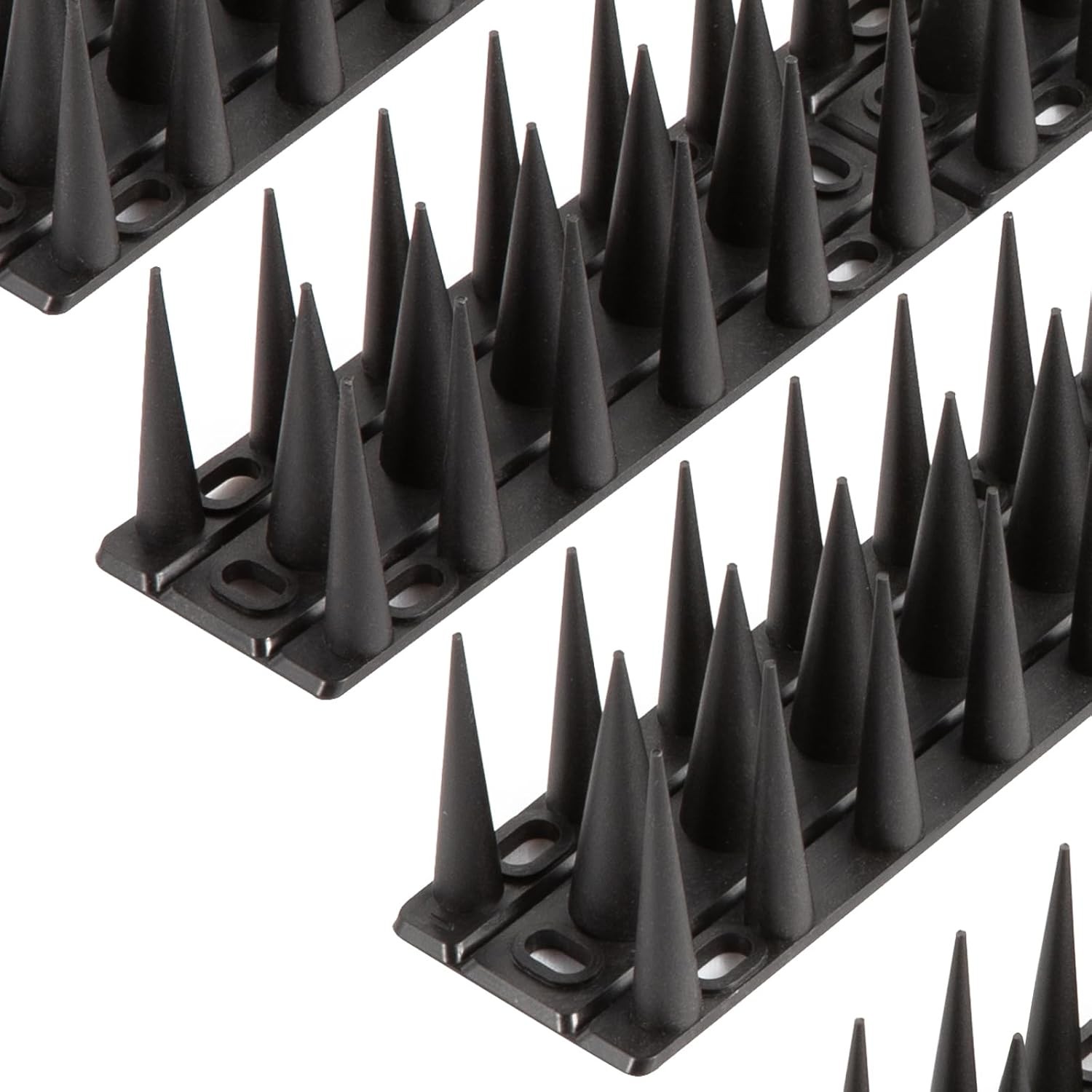 OFFO Bird Spikes for Pigeon Woodpecker Crow Outdoor 8.3 Feet Black