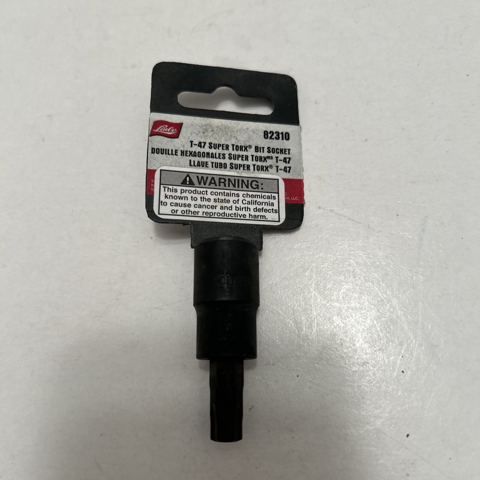 Lisle Tools T47 Torx Socket Driver - 3/8" Drive - 82310, New