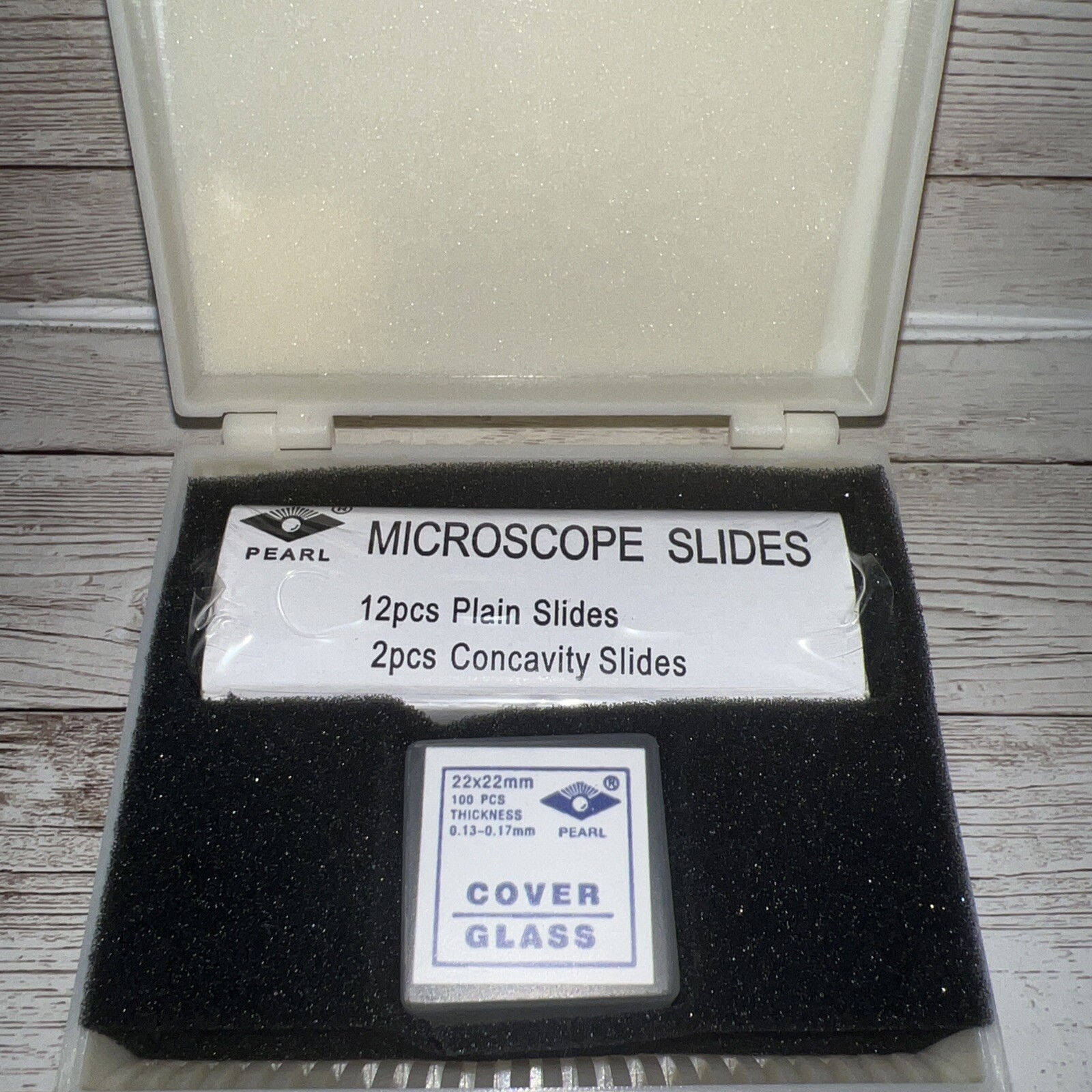 Home Science Tools Slide Set Alpha Omega Biology Set & Basic Slide Set