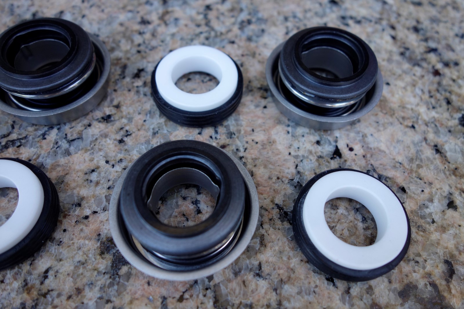 Set Of 4 Swimming Pool Spa Pump Shaft Replacement Seal 5/8" PS-1000 AS-1000