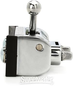 DW MAG Snare Drum Throw Off/Butt Plate Assembly - 5-position - Chrome