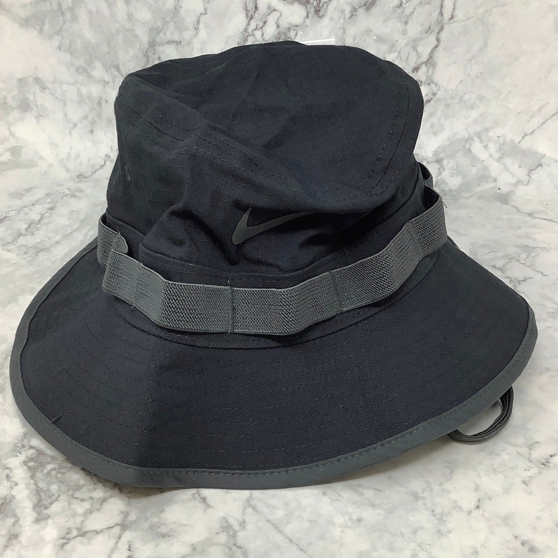 Nike Unisex Medium Black Dri-FIT Apex Bucket Hat Active Outdoor Performance F5