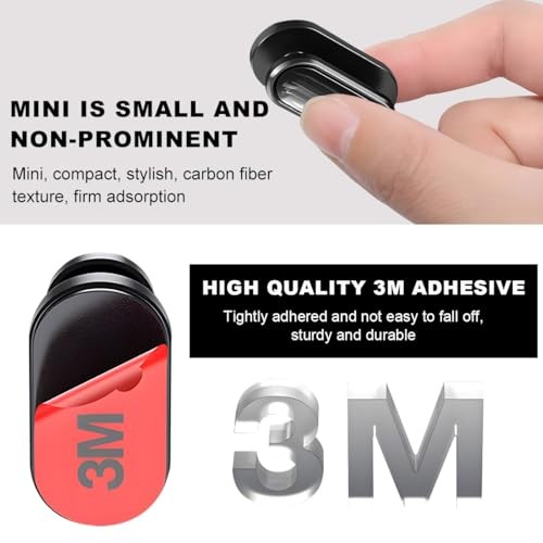 4 PCS Car Mini Hooks - Self-Adhesive - Multifunctional Hanging Car Glossy - 4pcs