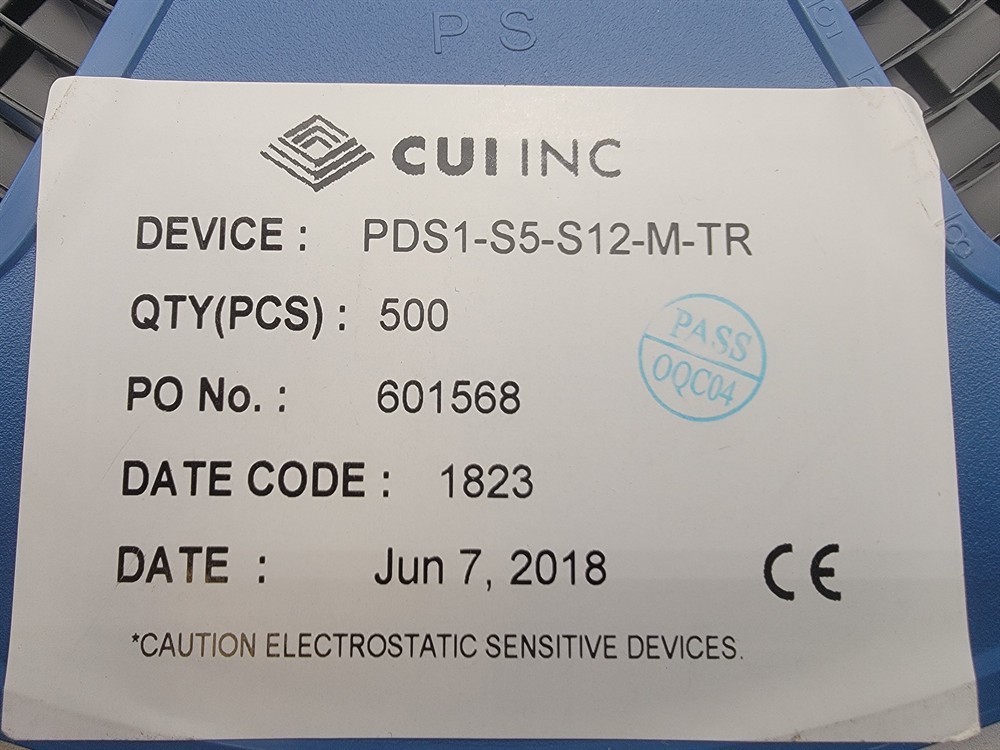 New (8pcs) PDS1S5S12MTR CUI STACK Module Converter