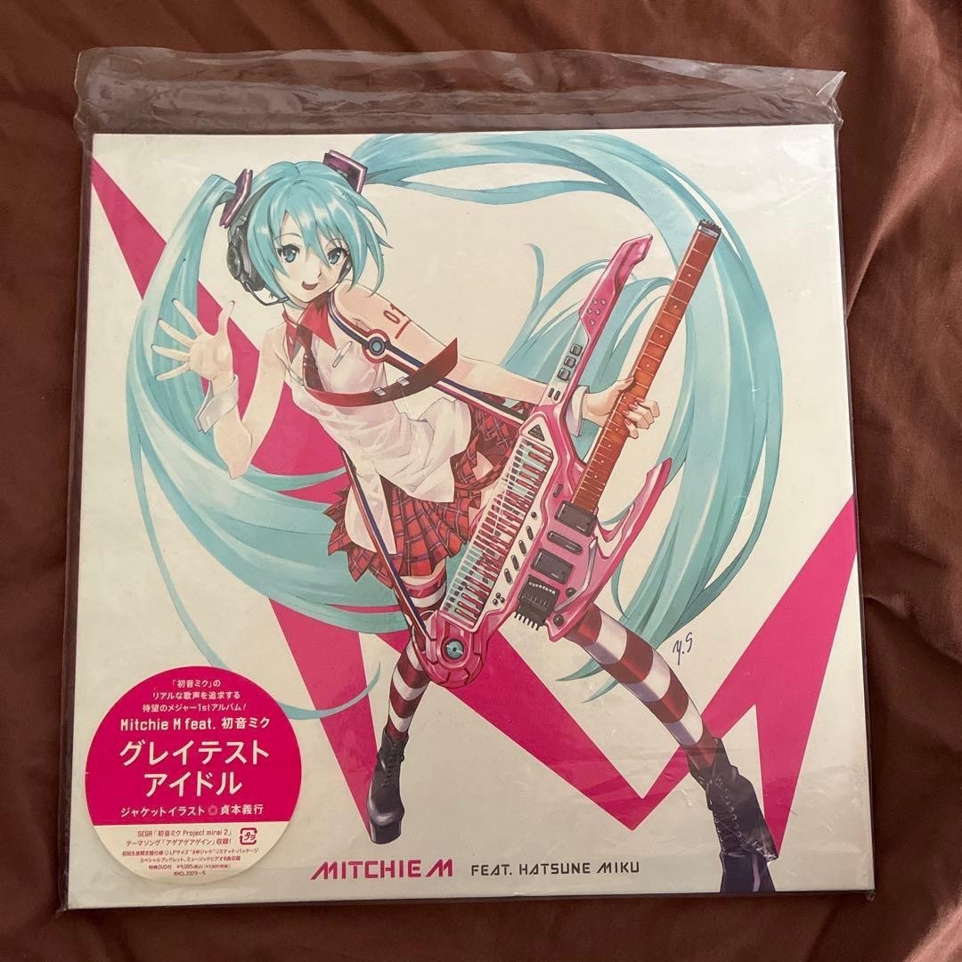Mitchie M feat. Hatsune Miku Greatest Idol First Press Limited Edition with DVD
