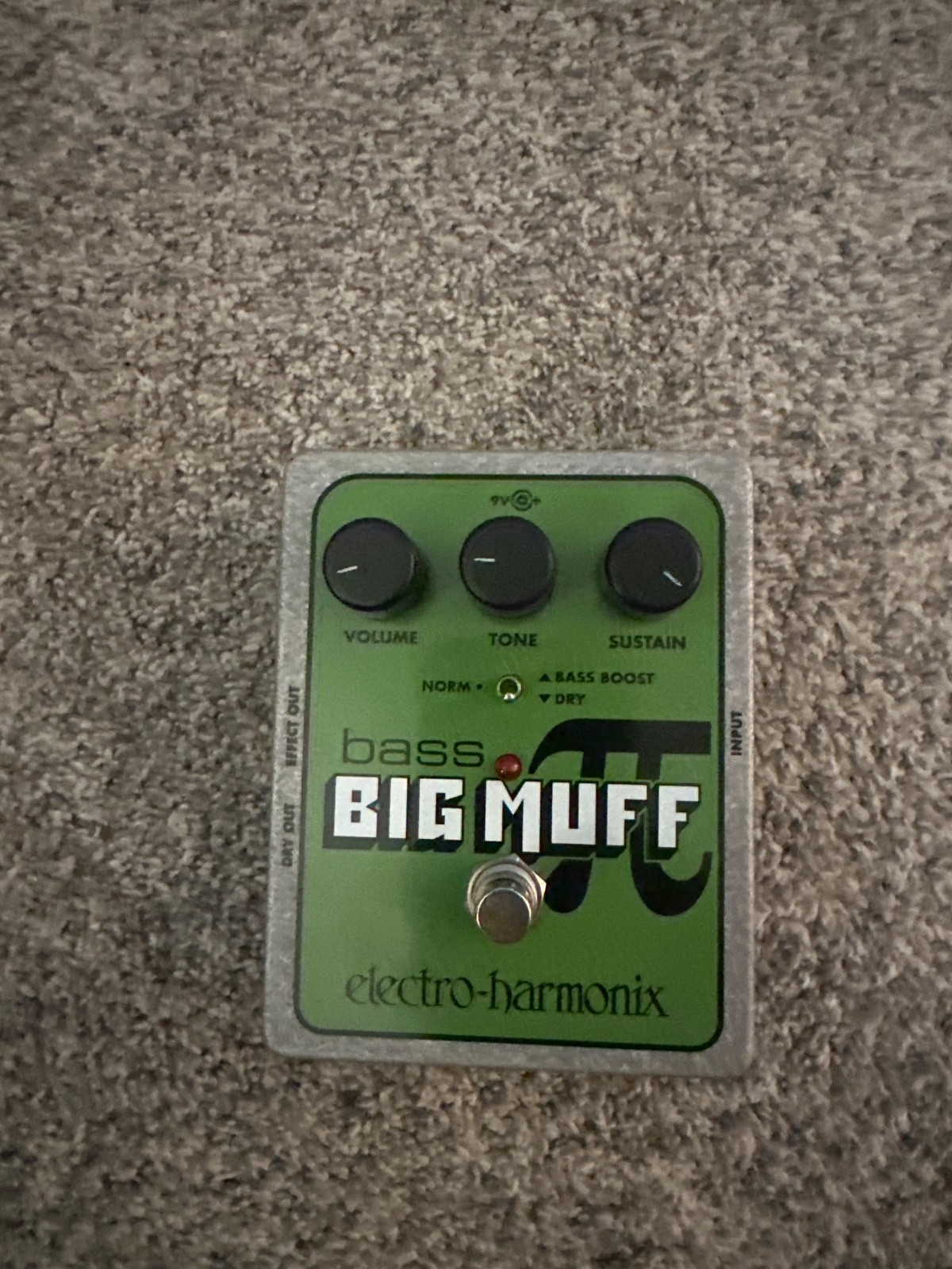 Electro-Harmonix Bass Big Muff Pi Distortion Guitar Effect Pedal