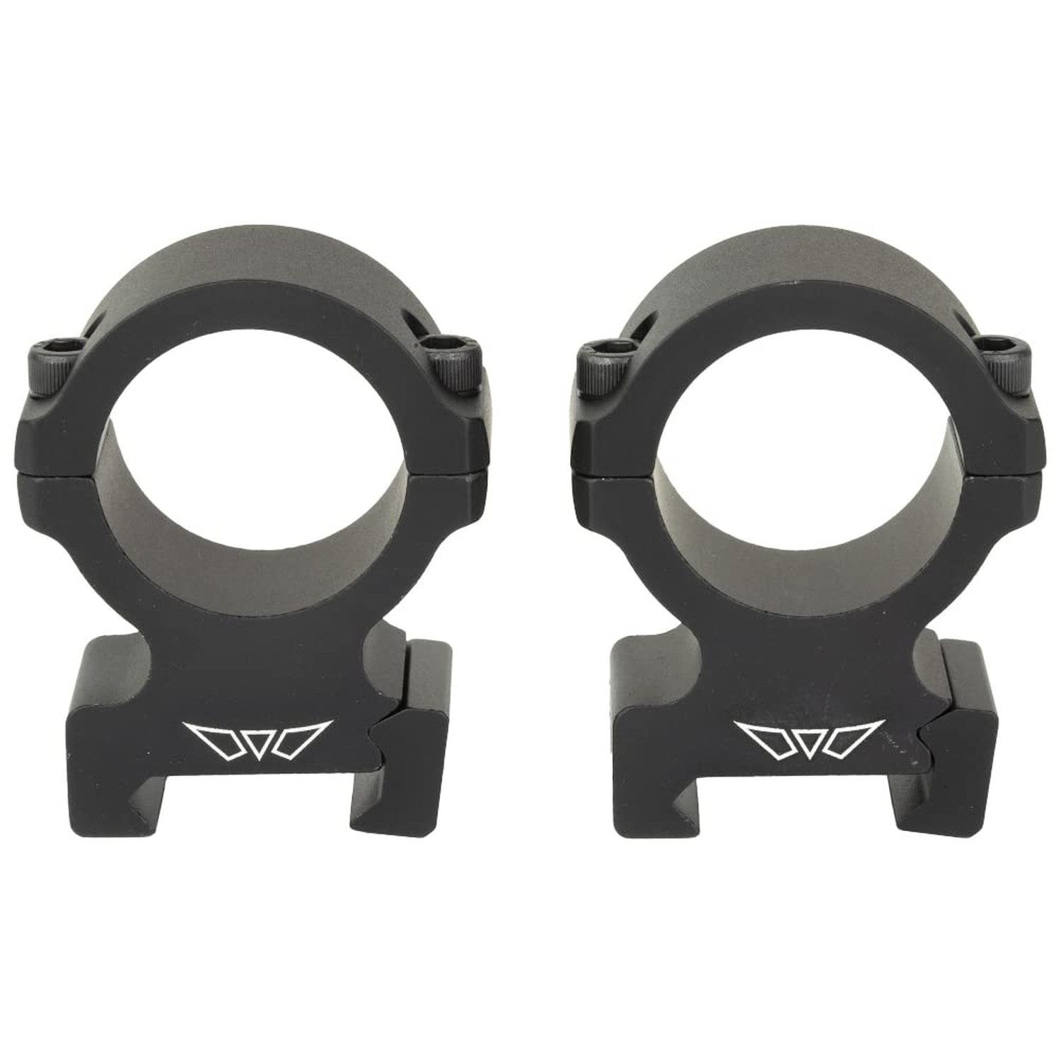 WARNESCOPE Rings 1 Inch High Matte Black