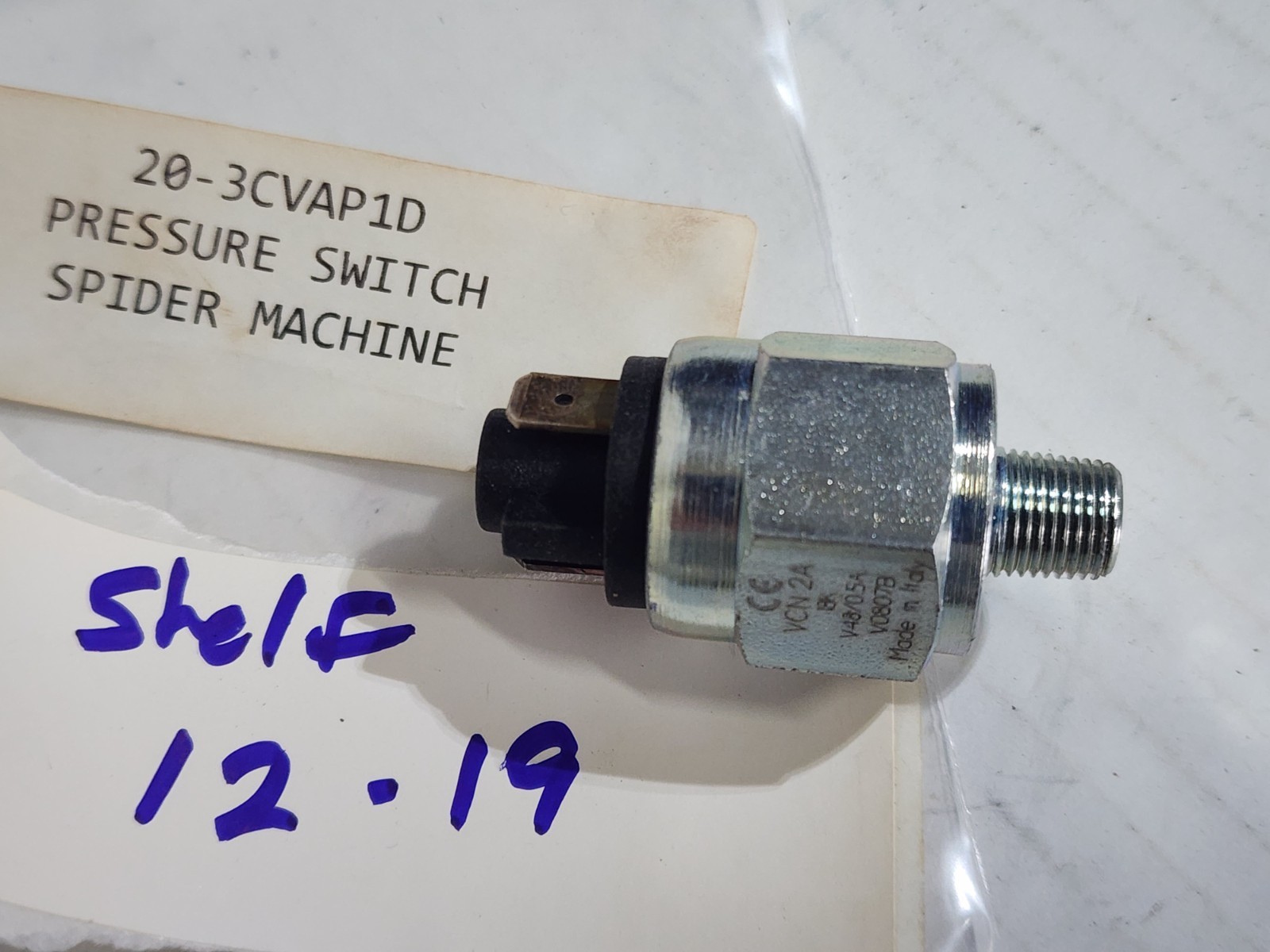 Elettrotec VCN-28 V48/0.5A Pressure Switch