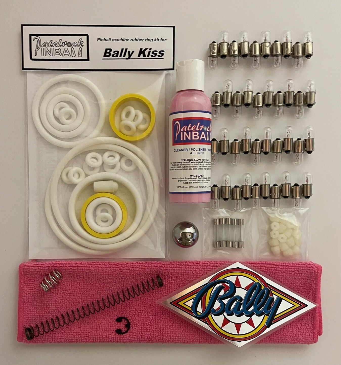 1979 Bally Kiss Pinball Machine Maintenance Tune Up Kit