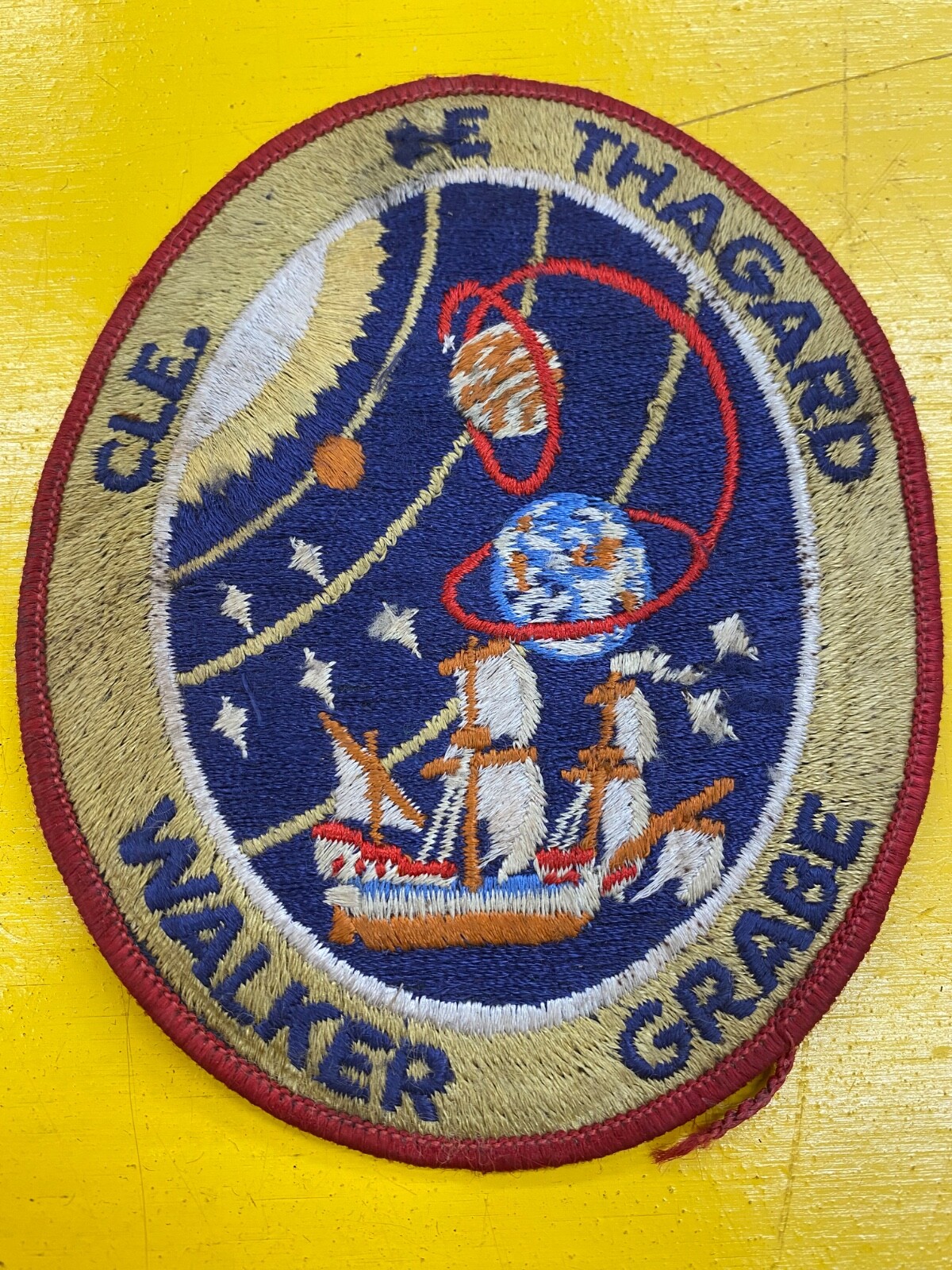 NASA STS-30 Space Shuttle Atlantis Mission Patch Cleave Lee Thagard Walker Grabe