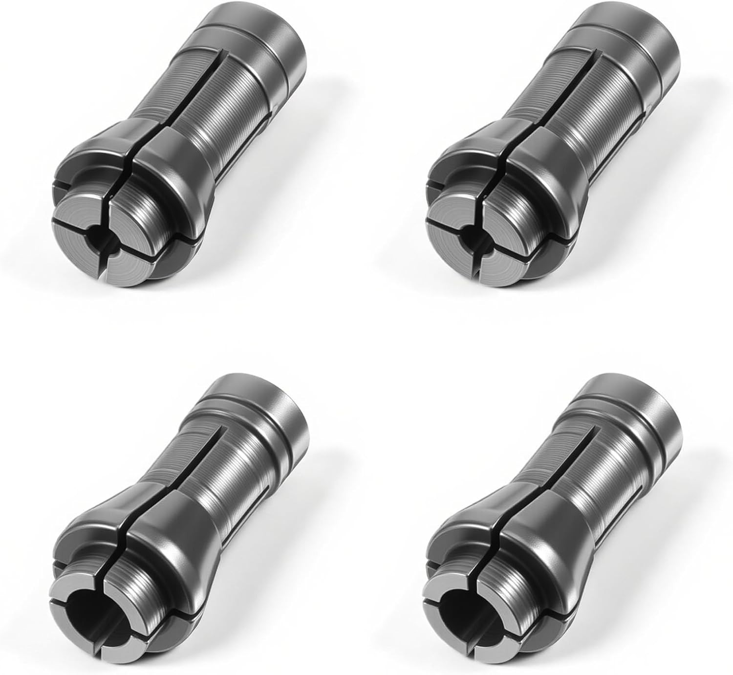 4 PCS 1/4" to 1/8" Collet Adapter Die Grinders Accessories Attachments 1.06 X 0.