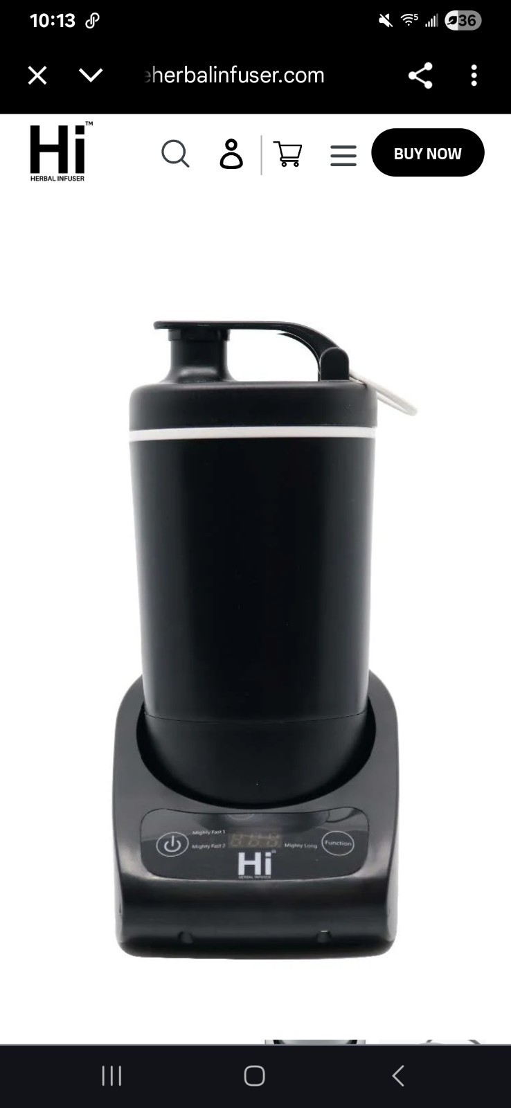 Hi Mini Herbal Infuser Edible Making Machine, 110V-Limited Ed-NEW IN ORIG BOX
