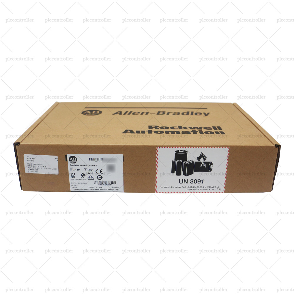 Brand New Allen Bradley 2711R-T7T PanelView 800 7 in HMI Terminal