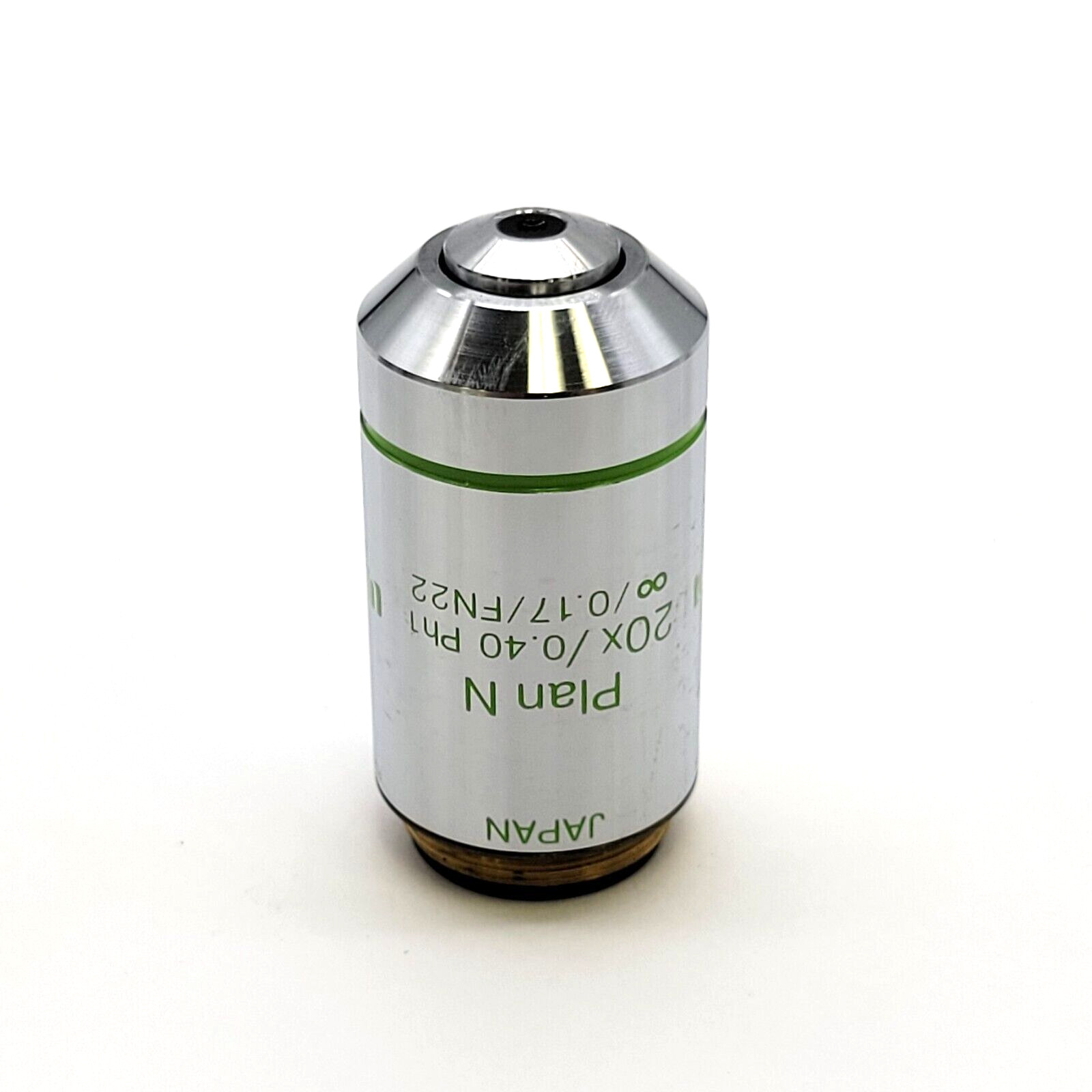 Olympus Microscope Objective Plan N 20x Ph1 Phase Contrast